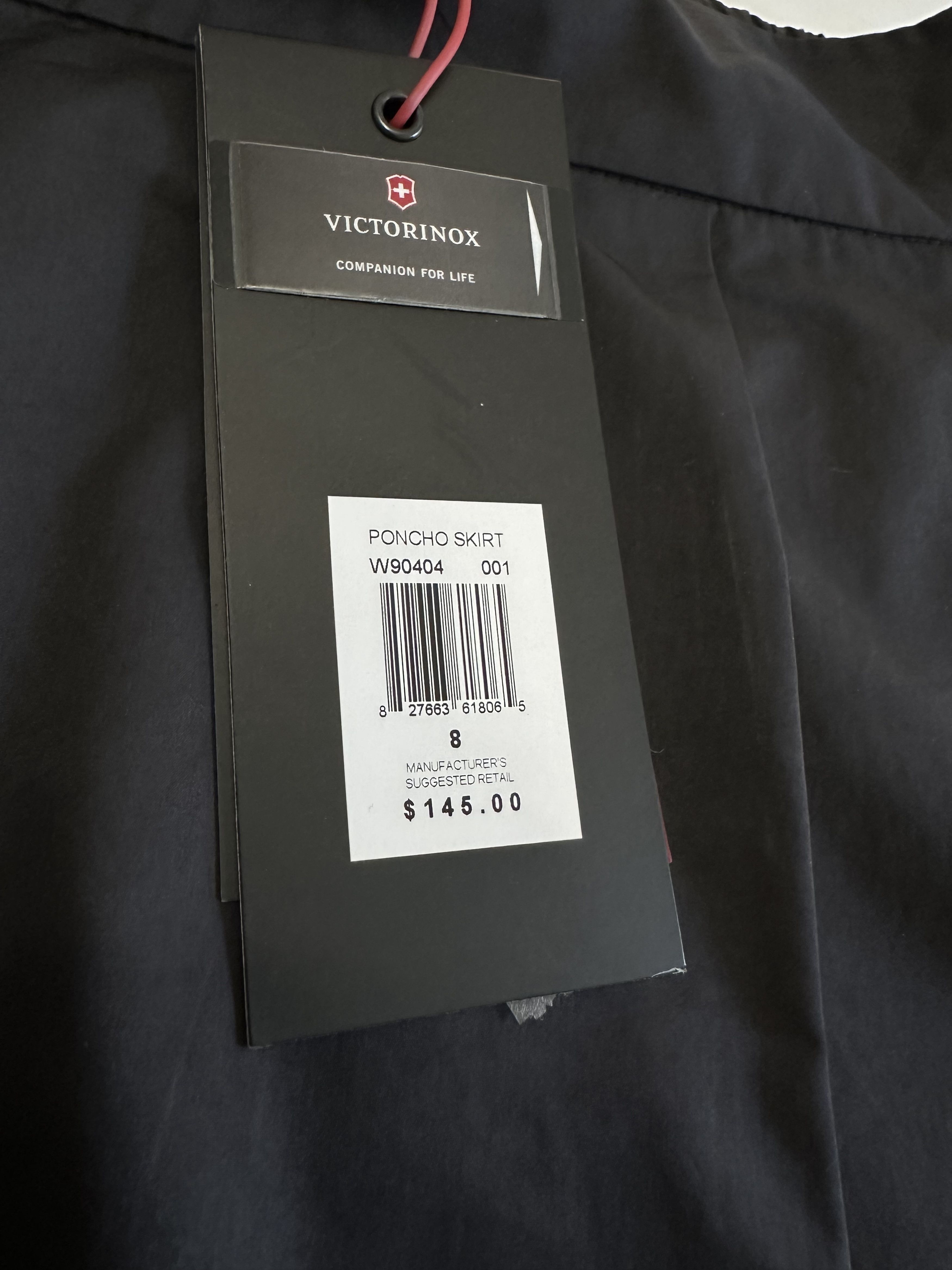 Victorinox Victorinox Black Yoga Stretch Poncho Skirt Size 44/8 Size 30" / US 8 / IT 44 - 6 Thumbnail