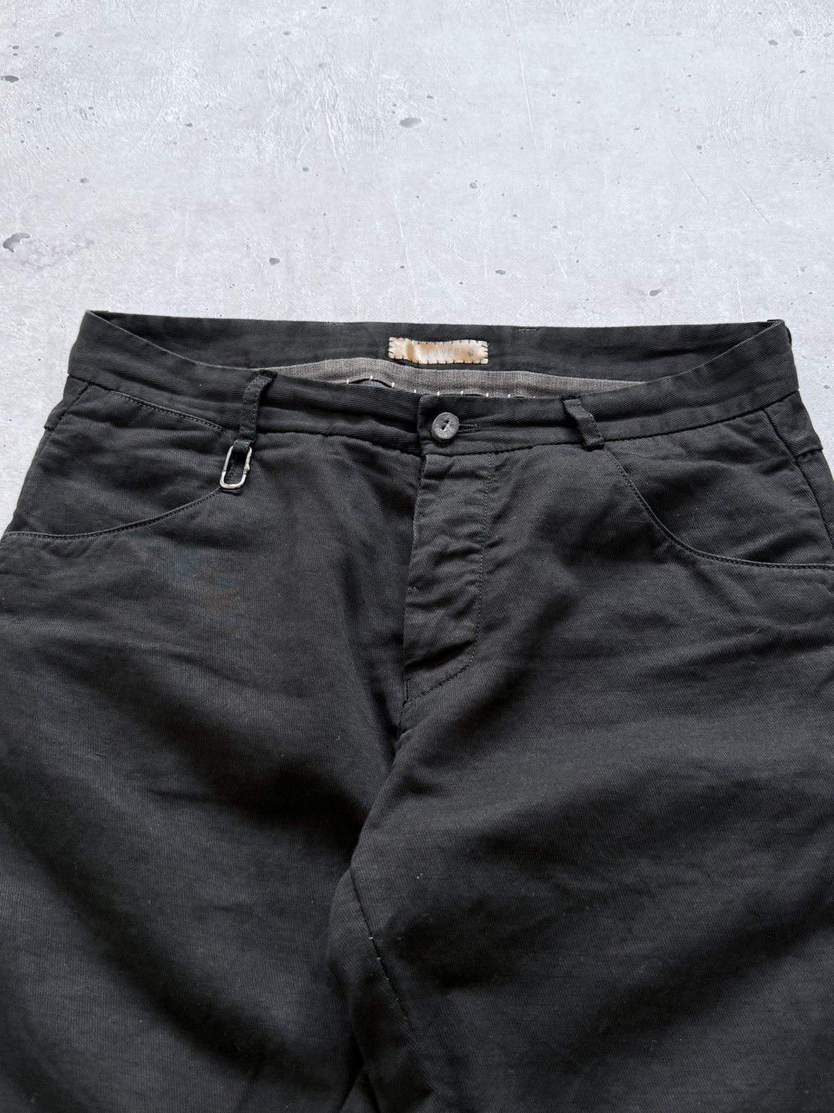 Layer-0 Layer-0 Black Cotton Pants Size US 32 / EU 48 - 6 Thumbnail