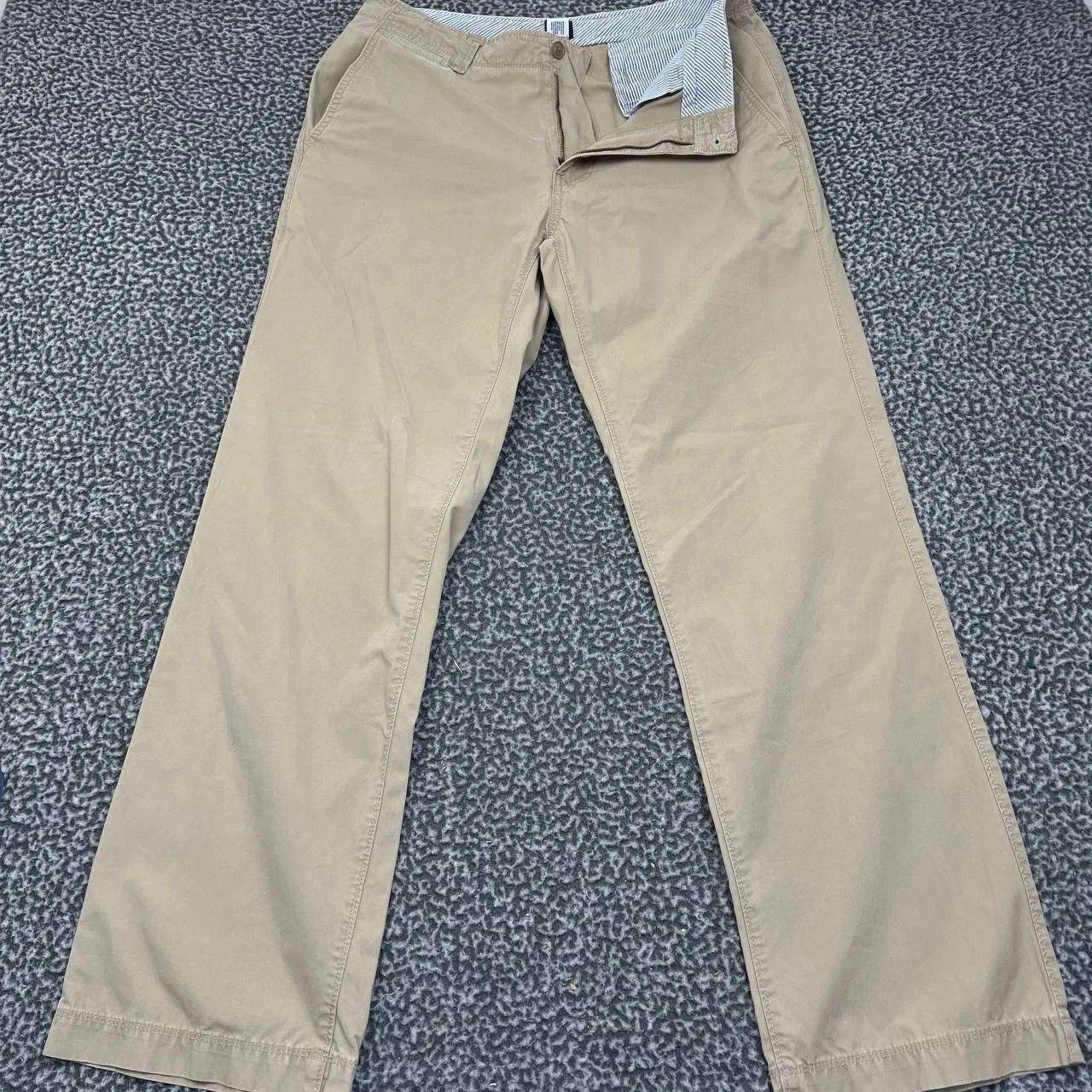 Gap Gap Pants Men 34x32 Khaki Chino Straight Fit Pocket Cotton Size US 34 / EU 50 - 1 Thumbnail