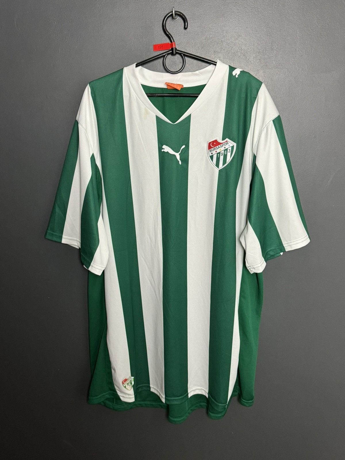 Puma 3XL Bursaspor Home Football Soccer Jersey T-Shirt Size US XXL / EU 58 / 5 - 1 Thumbnail