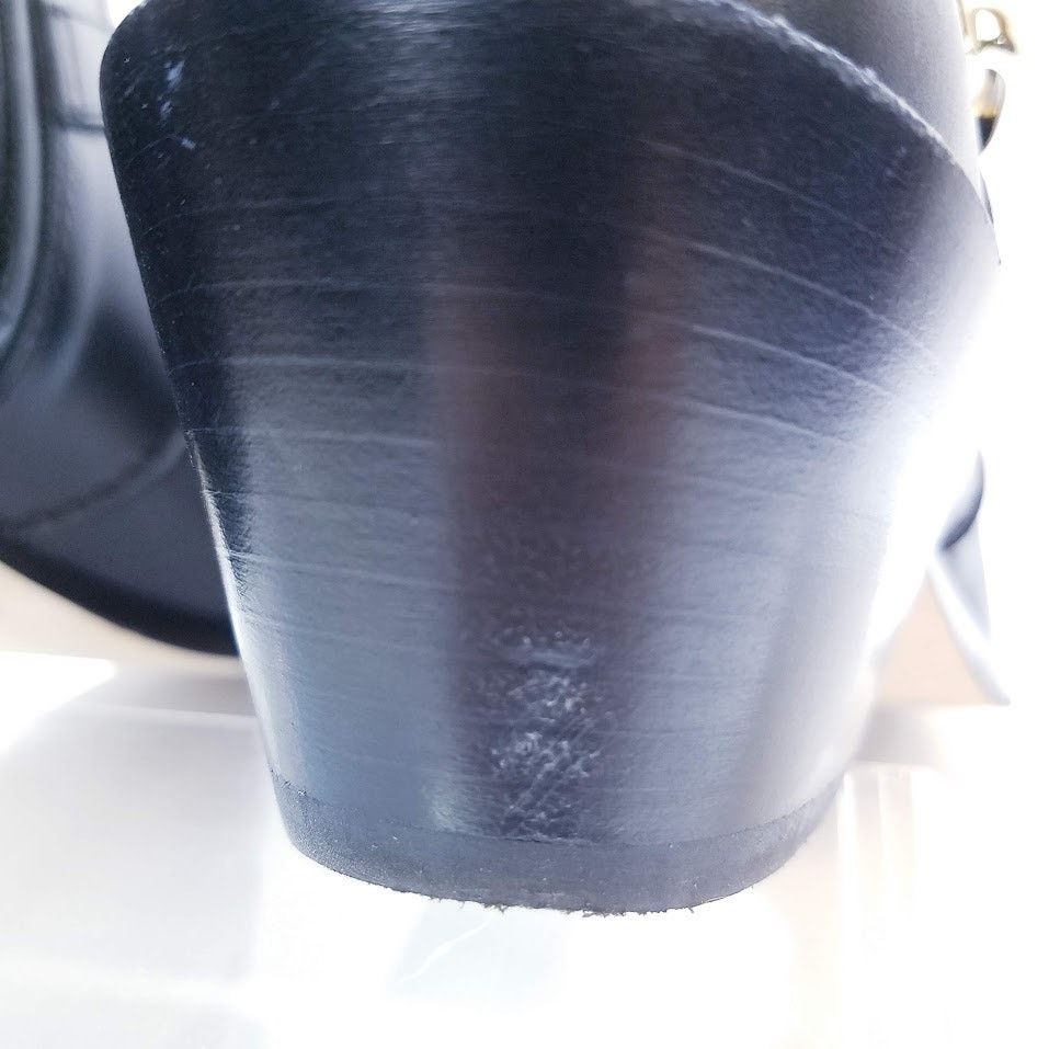 Tod's Tod's Tex leather harness heeled ankle boots size 37 black Size US 7 / IT 37 - 13 Thumbnail