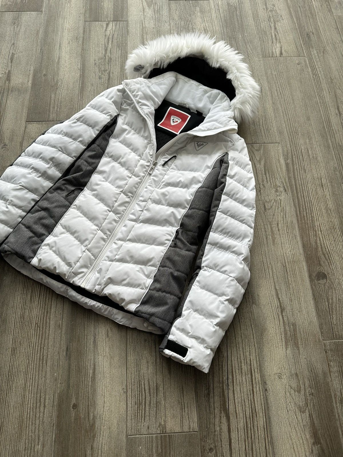 Rossignol Rossignol Ski Faux Fur Woman Heather Rapide White Jacket Size S / US 4 / IT 40 - 5 Thumbnail