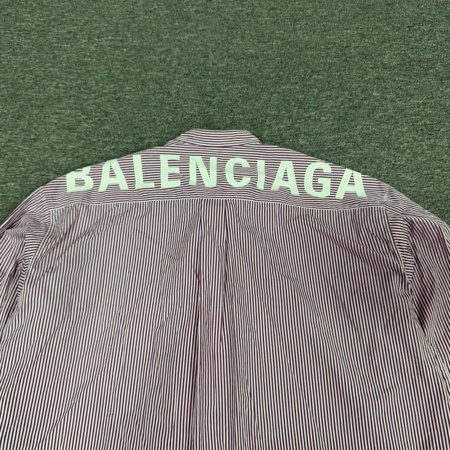 Balenciaga balenciaga stripes logo shirt size 38 Size US M / EU 48-50 / 2 - 6 Thumbnail