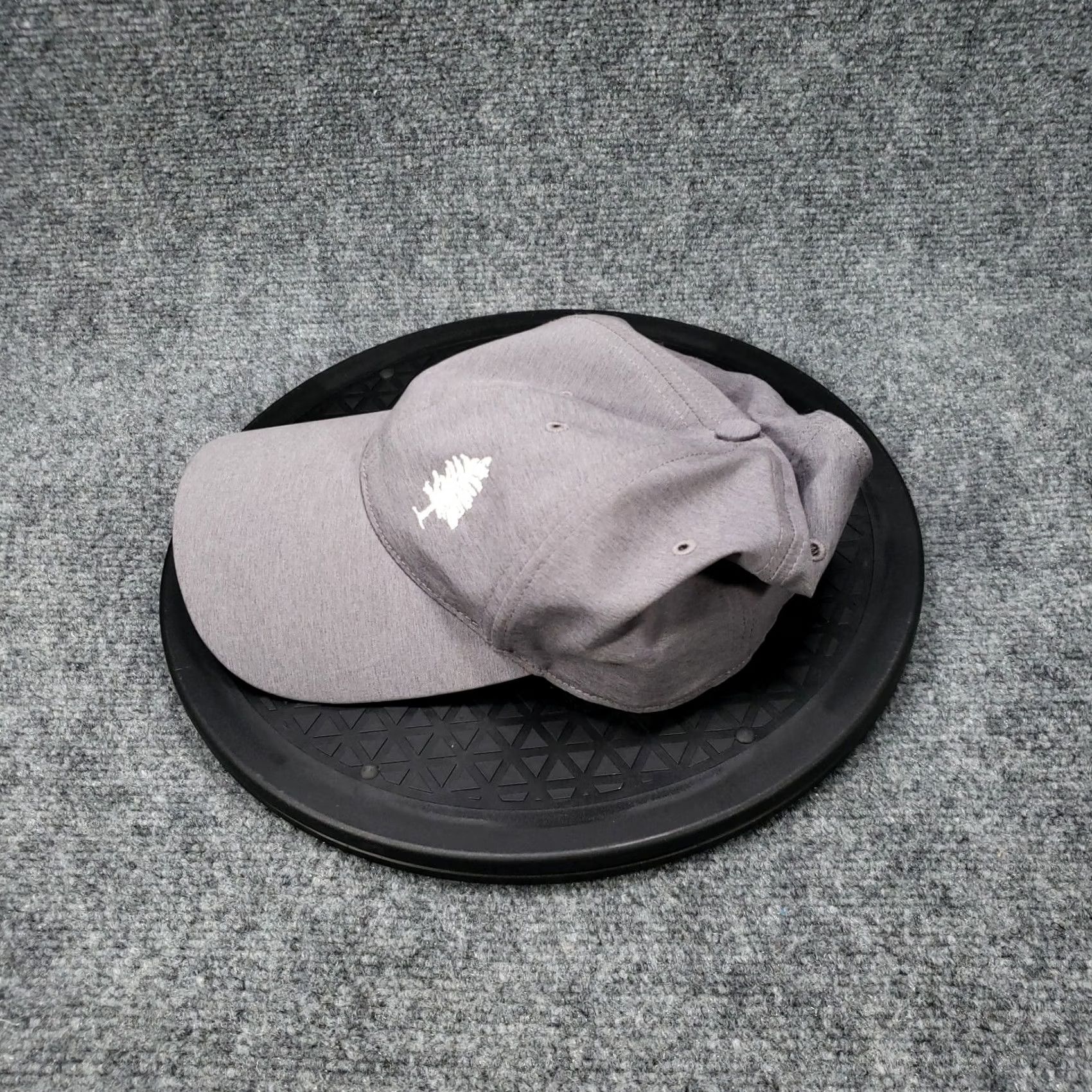 Adidas Adidas Hat Cap Mens One Size Gray Strap Back Embroidered Tree Logo Adjustable Size ONE SIZE - 2 Thumbnail