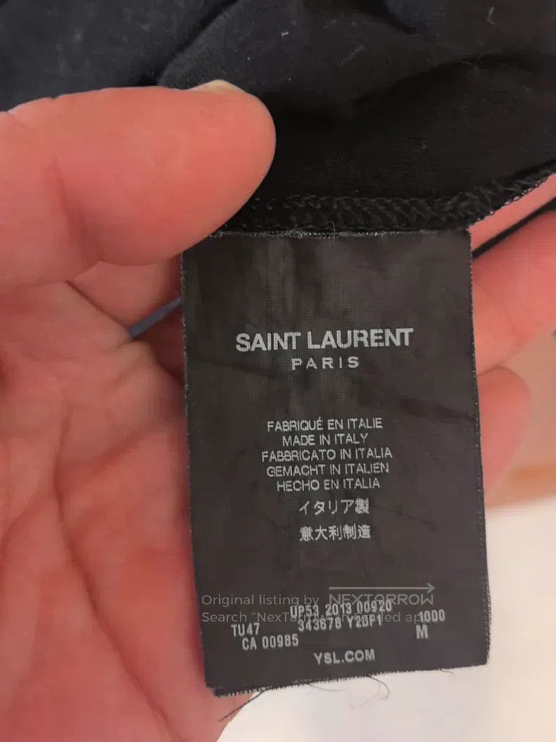 Saint Laurent Paris Saint Laurent Paris Short-sleeve shirt, size M i Size US M / EU 48-50 / 2 - 4 Thumbnail