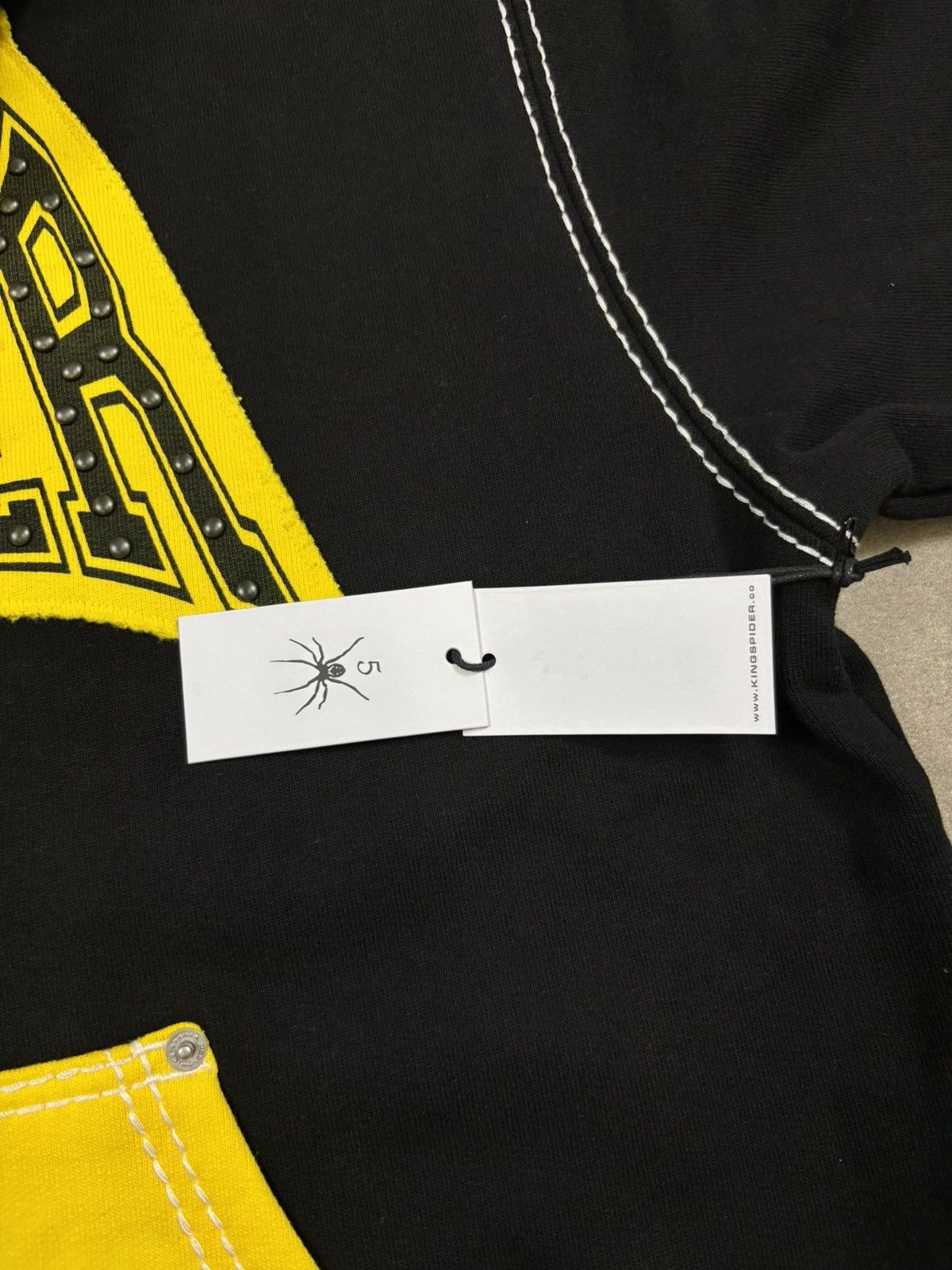 Sp5der Sp5der T&F Zip Hoodie, Black Size US L / EU 52-54 / 3 - 6 Thumbnail