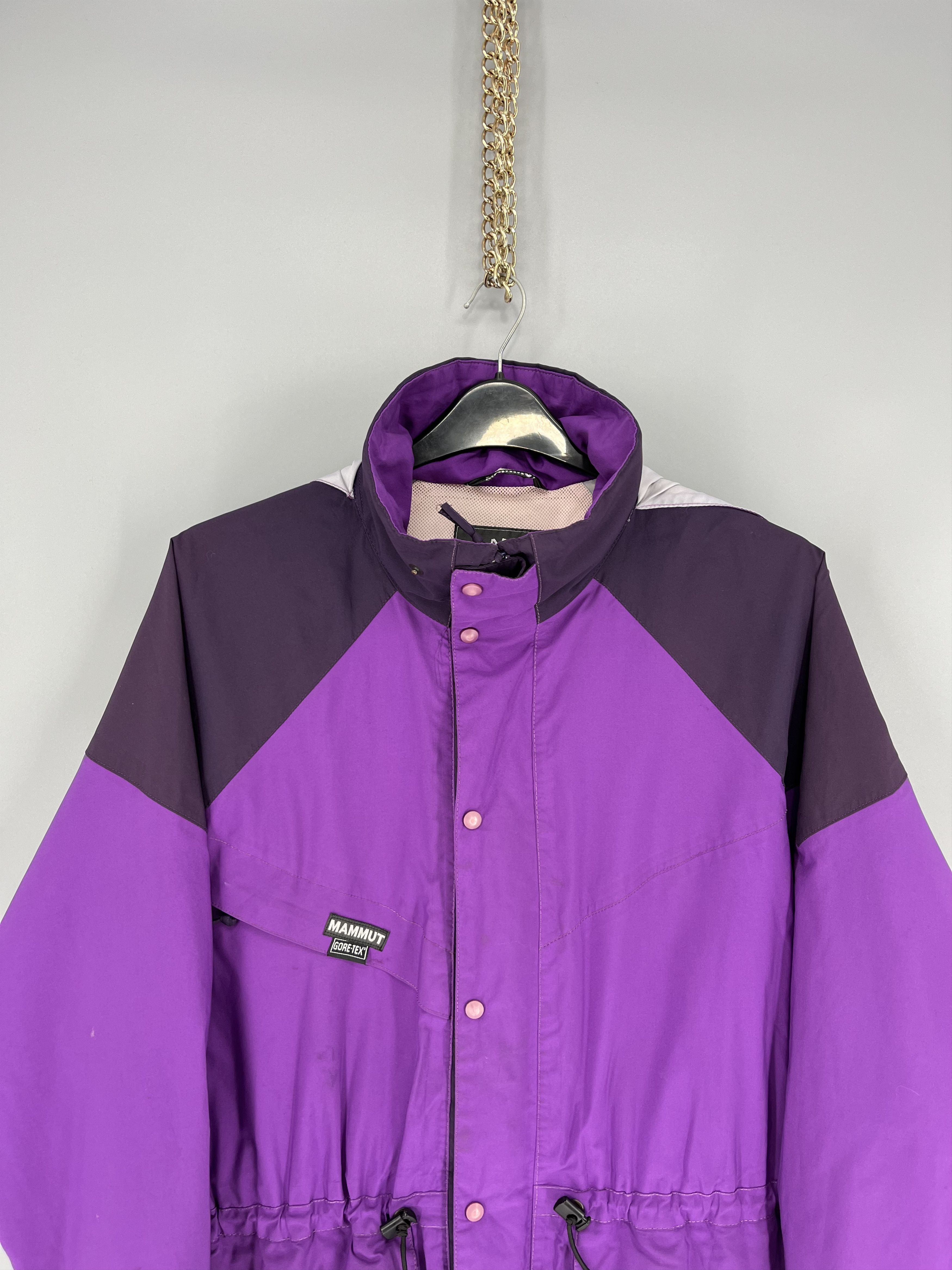 Mammut Vintage Mammut Dry Tech Gore Tex Ski Hooded Heavy Jacket Size US L / EU 52-54 / 3 - 6 Thumbnail