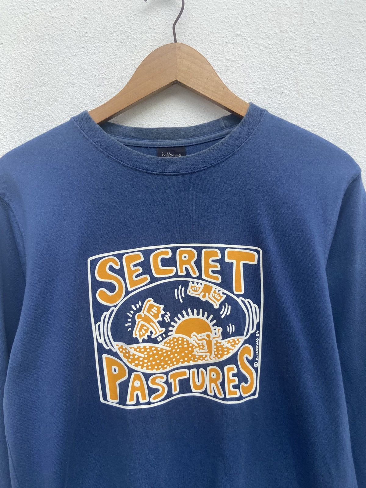 Keith Haring 🔥 Vtg y2k Vintage Keith Haring t shirt art tees streetwear Size US M / EU 48-50 / 2 - 1 Thumbnail