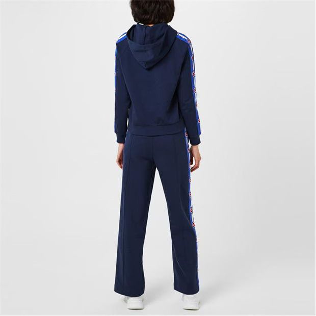 Kenzo o1g2r1mq1024 Floral Logo Hoodie in Blue Size M / US 6-8 / IT 42-44 - 4 Thumbnail