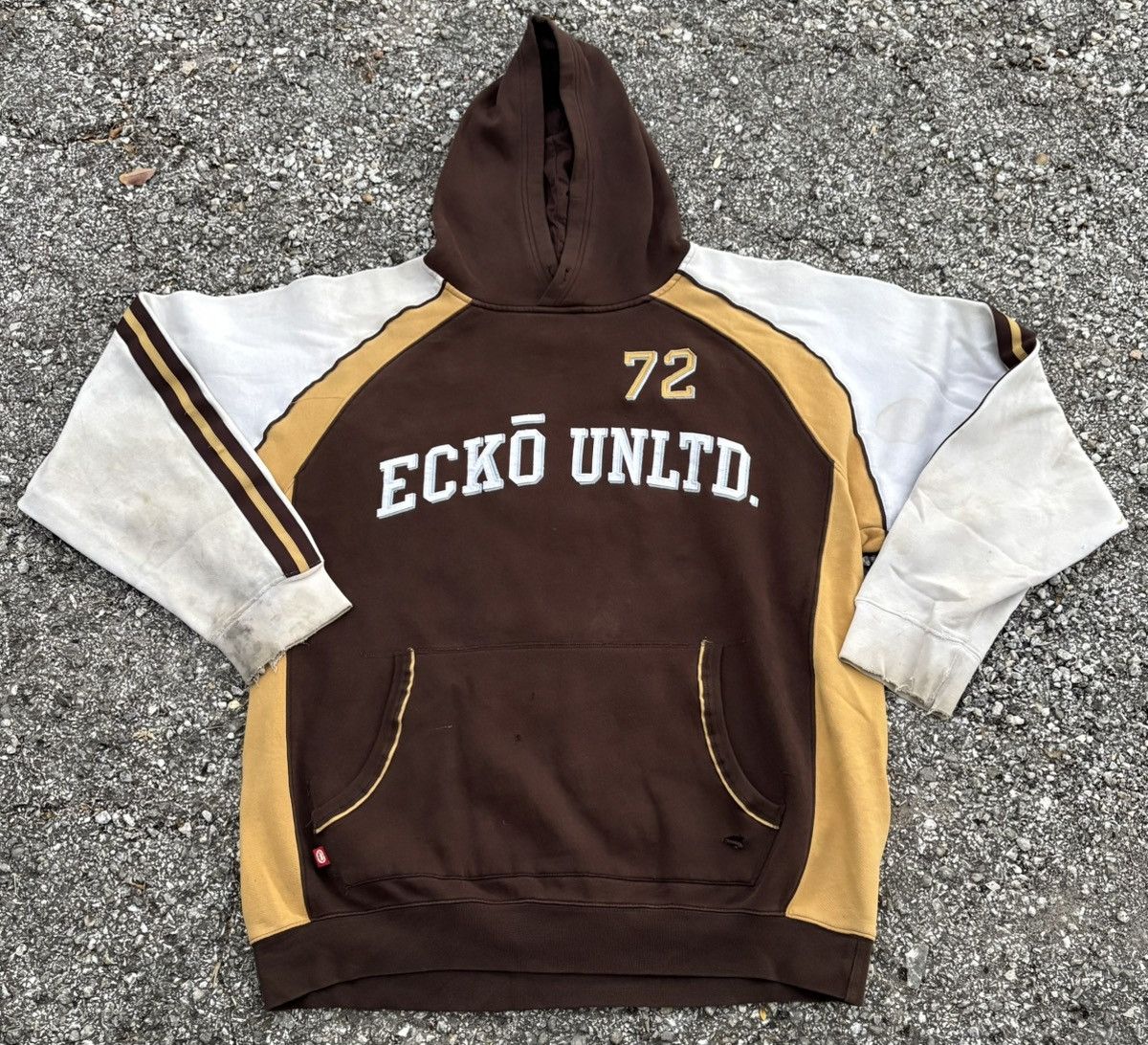 Other Vintage 2000s Ecko Unlimited Two Tone Hoodie Size US XL / EU 56 / 4 - 1 Thumbnail