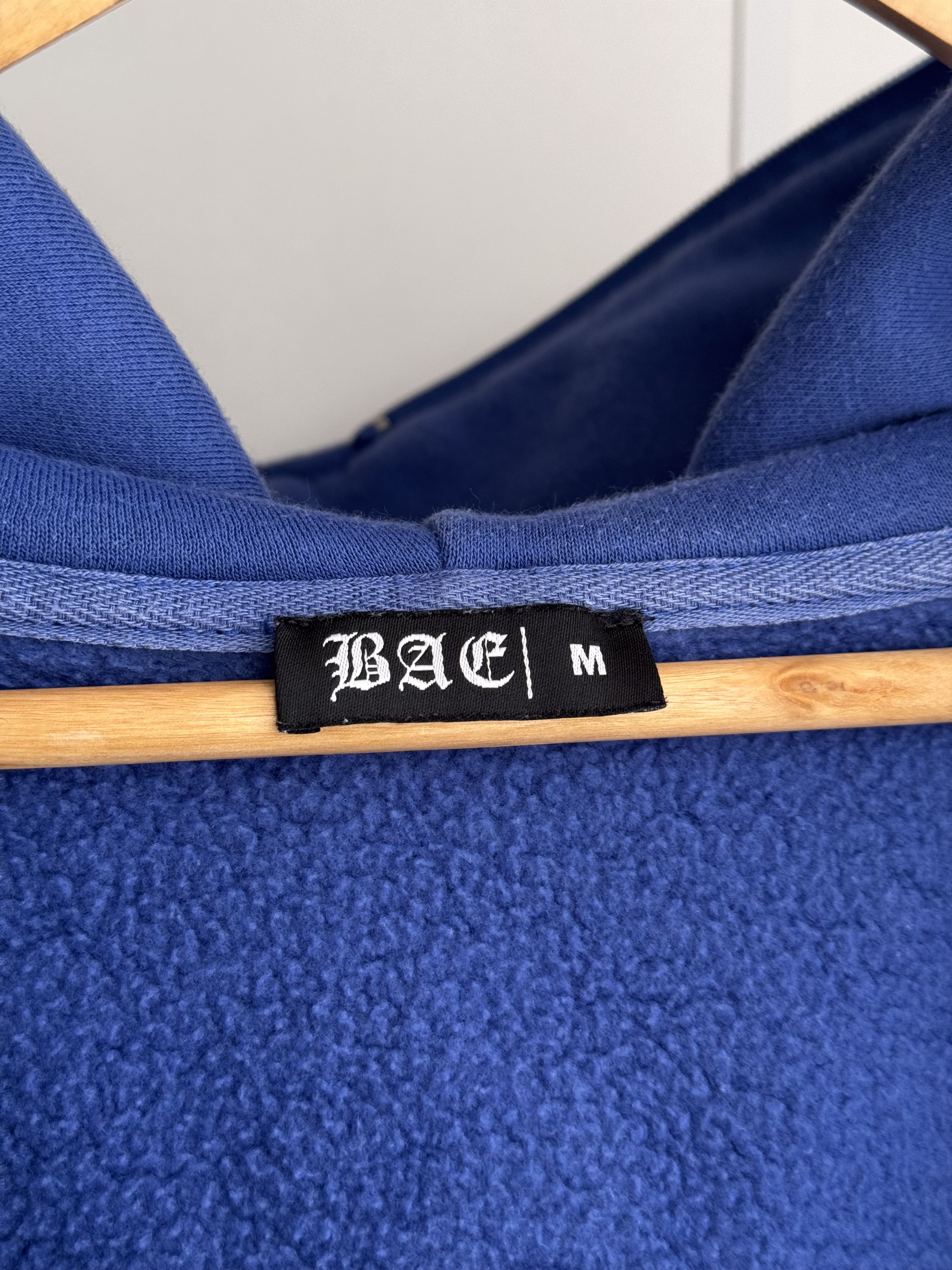 Japanese Brand × Vintage Vintage Kanye West Style Full Zip Skeleton Blue Hoodie Size US M / EU 48-50 / 2 - 14 Thumbnail