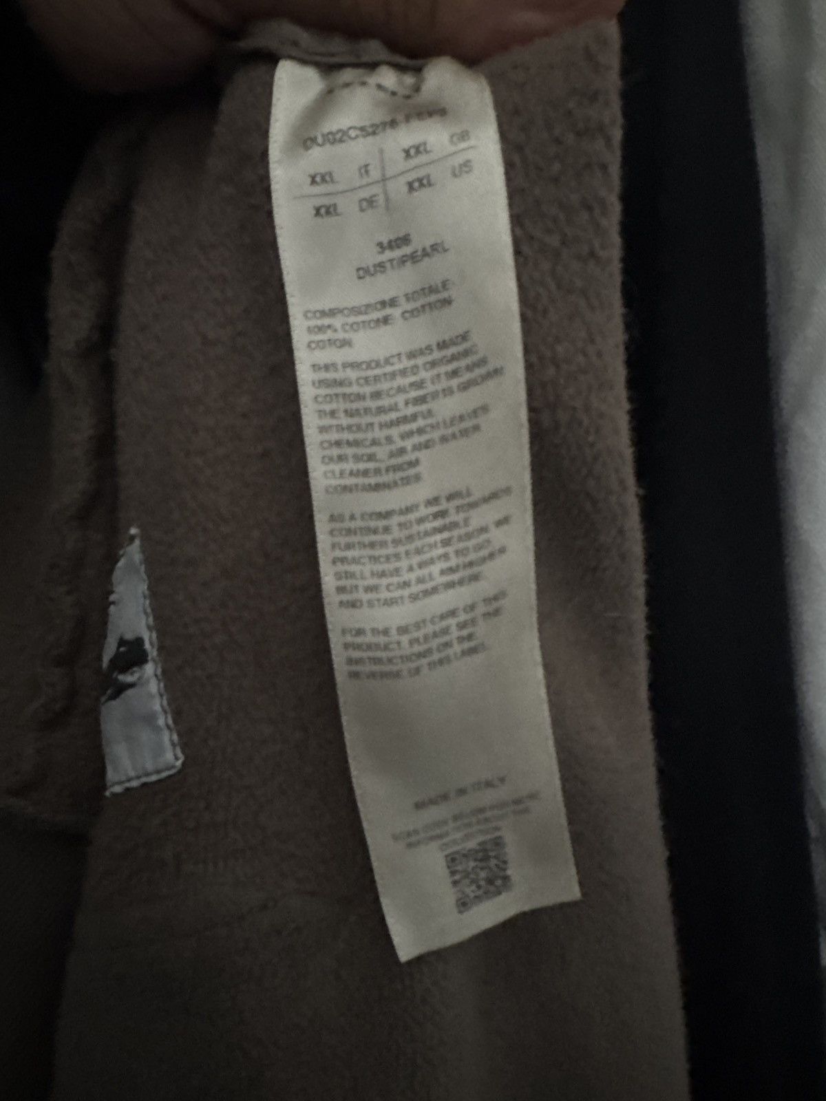 Rick Owens Drkshdw Rick Owen's DRKSHDW Dust Pentagram Jason Zip Hoodie Size US XL / EU 56 / 4 - 7 Thumbnail
