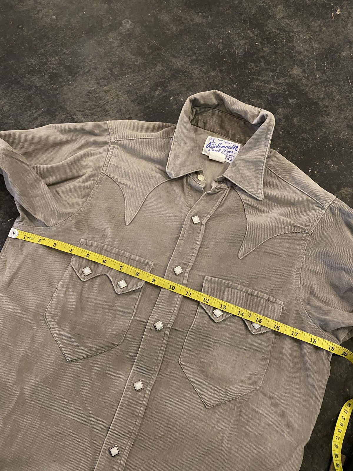 Beauty Beast Rockmount usa corduroy long shirt Size US M / EU 48-50 / 2 - 7 Thumbnail