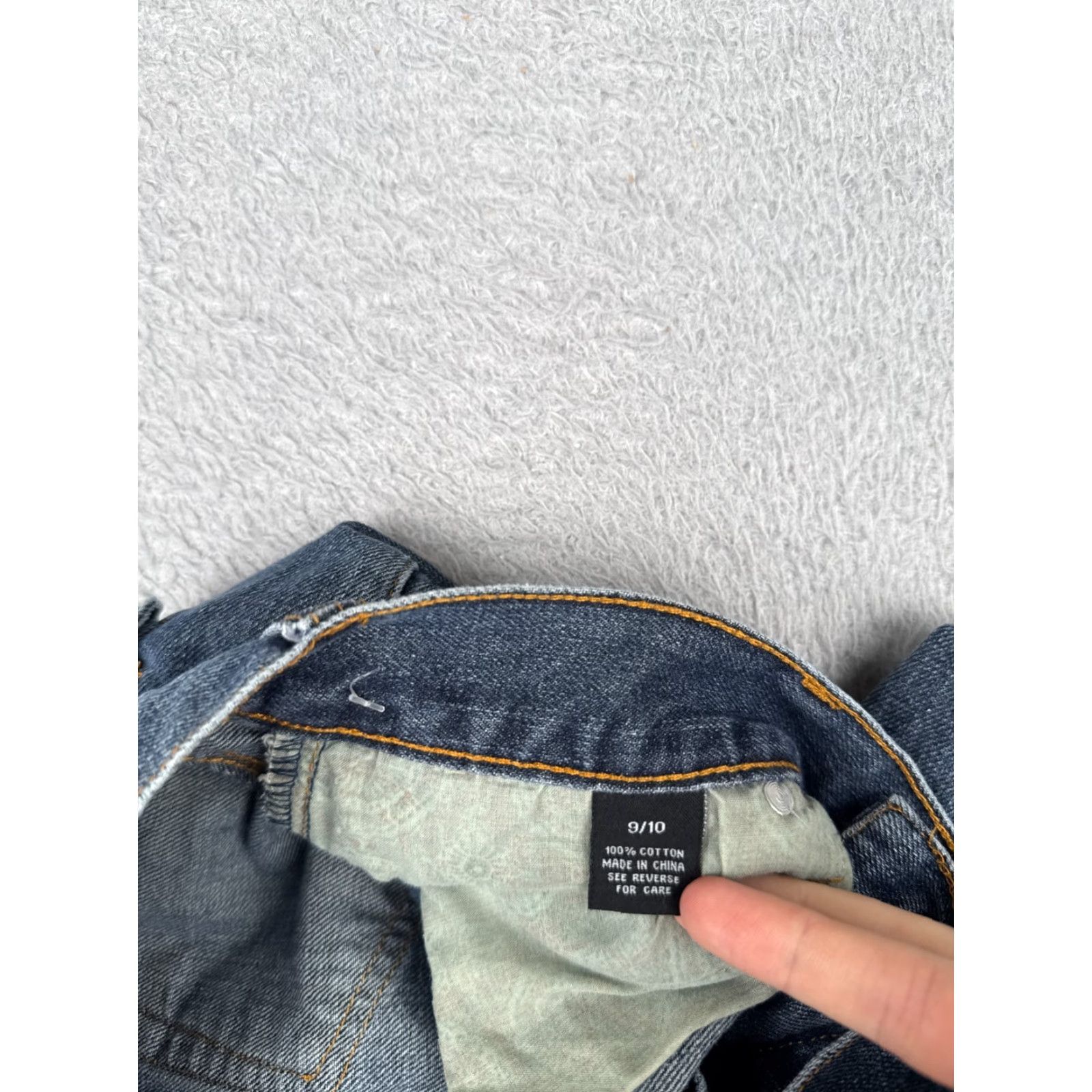 Vintage Rue21 Jeans Junior 9 Blue Denim Bootcut Distressed Premiere Low Cotton 30x31 Jeans Womens Boys Girls Mens Size 30" / US 8 / IT 44 - 7 Thumbnail