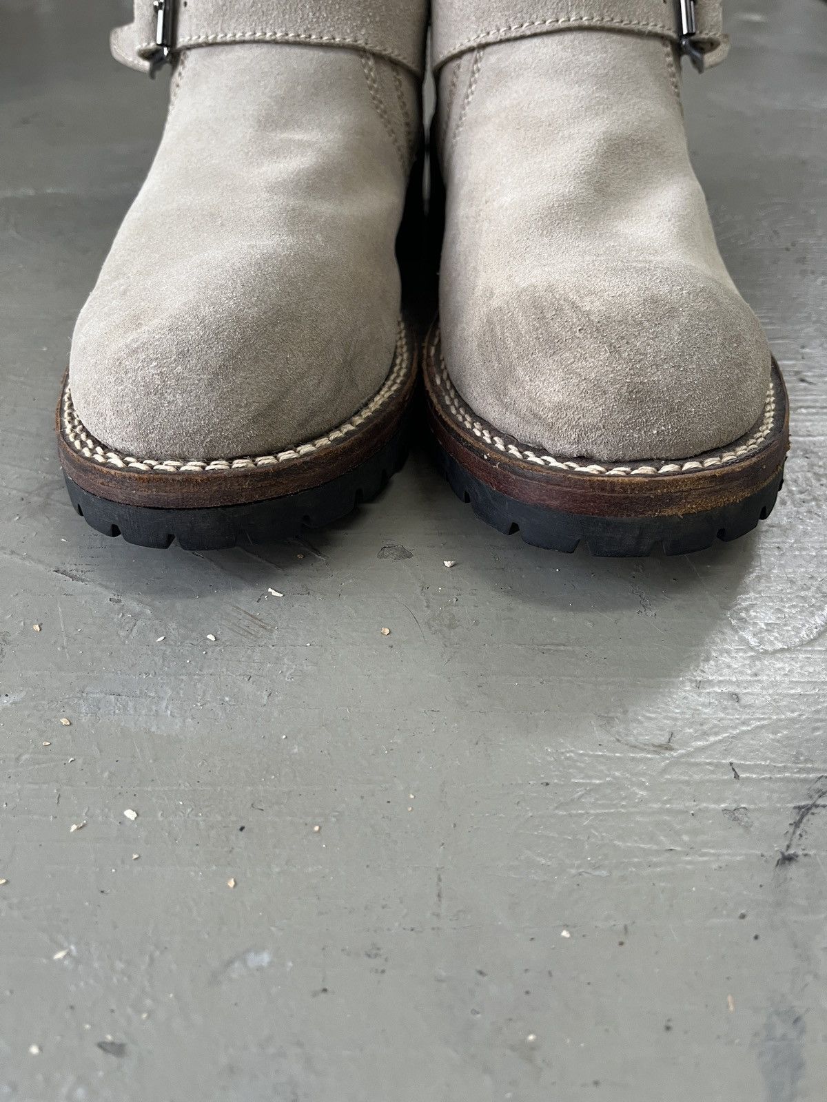 Dirk Bikkembergs Archive Japan Jackrose Suede Leather Engineer Boots Size US 9 / EU 42 - 14 Thumbnail