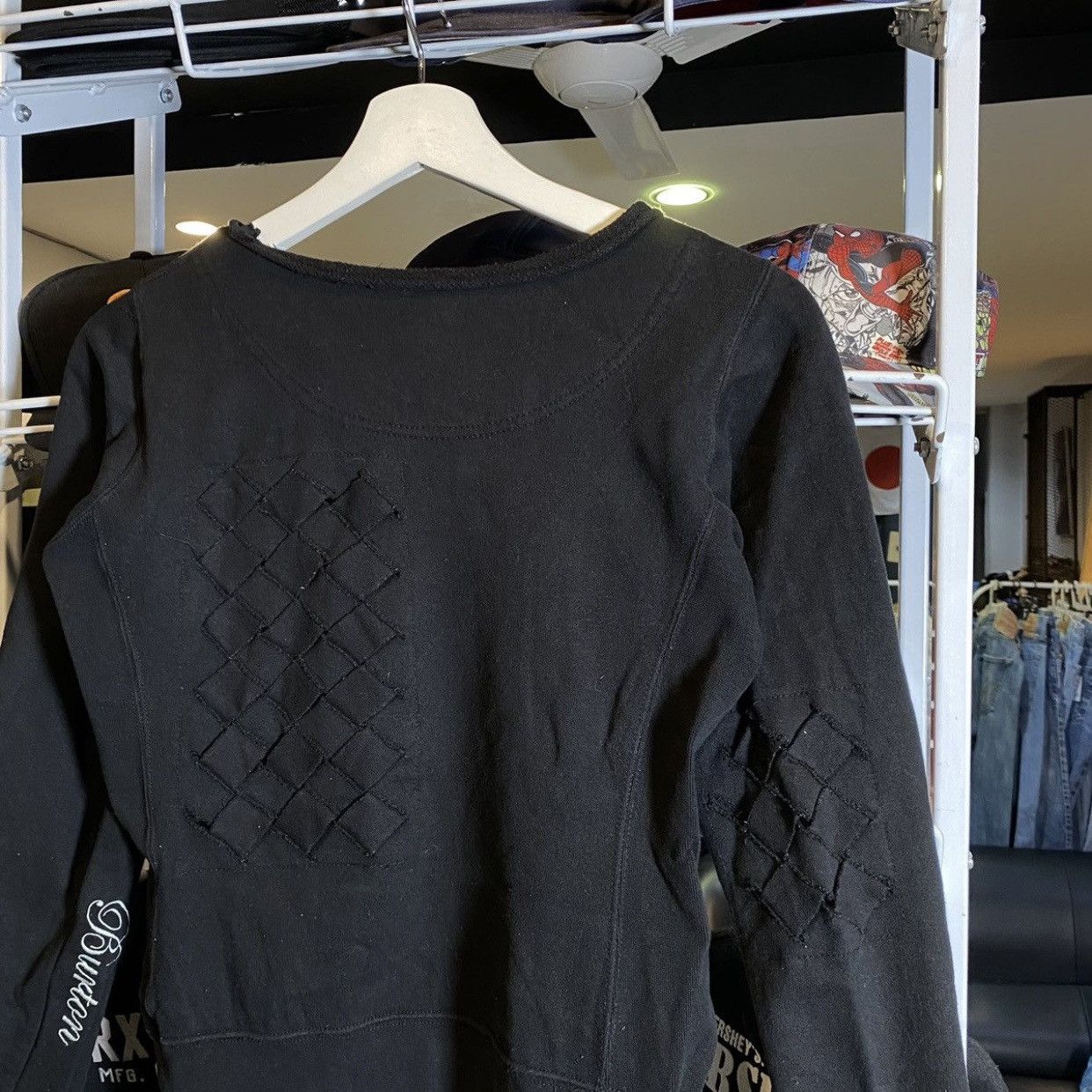 Burton Burton black crewneck sweatshirt woven design Size US XS / EU 42 / 0 - 8 Thumbnail