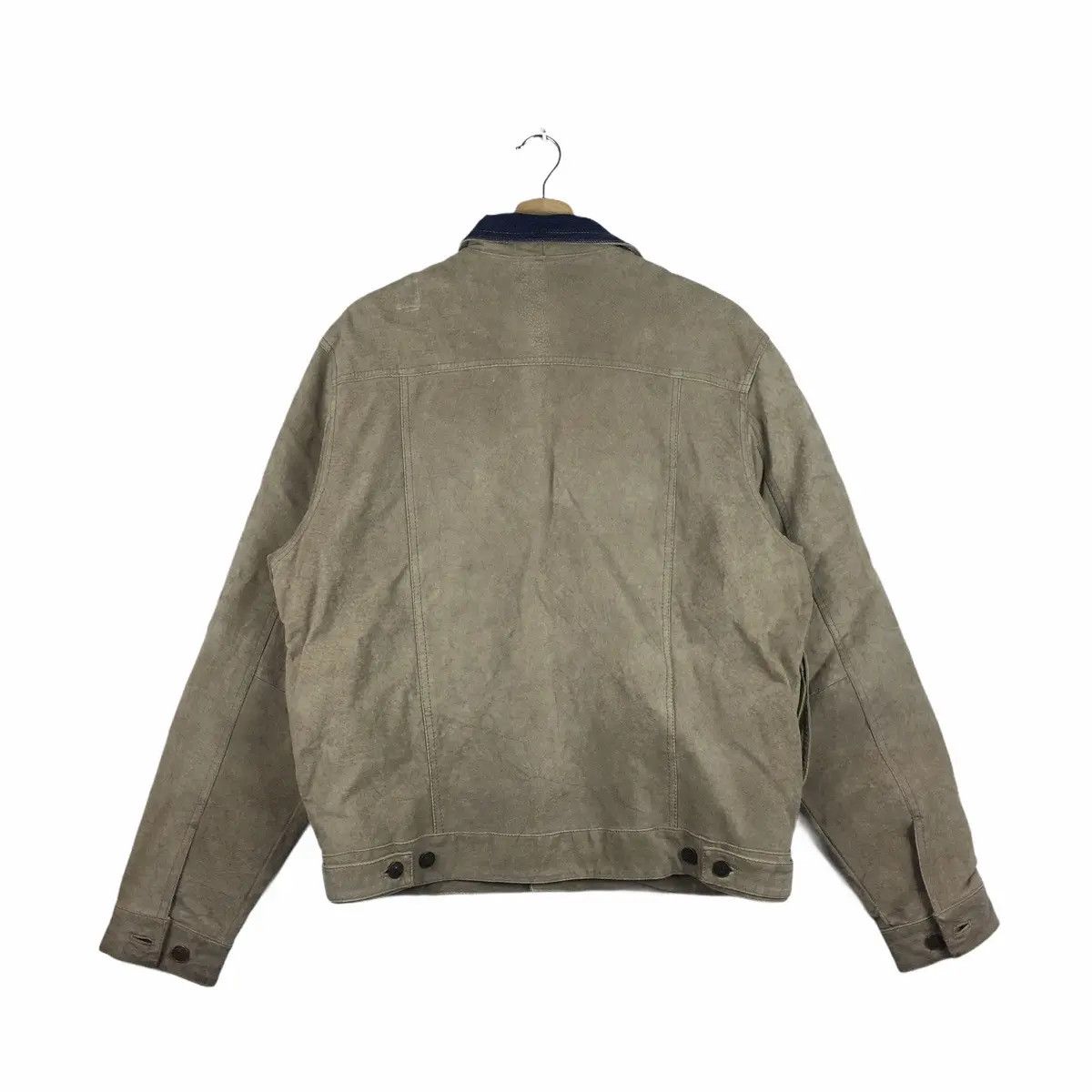 Vintage Vtg RIVERS USA Trucker Western Denim Jeans Jacket Parka Size US M / EU 48-50 / 2 - 1 Preview
