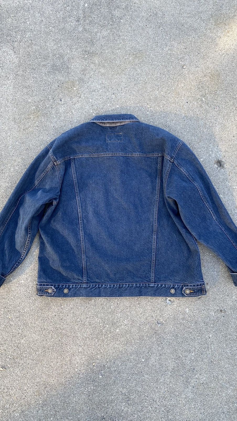 L.L. Bean Vintage L.L. Bean dark blue jean jacket Size US XL / EU 56 / 4 - 3 Thumbnail