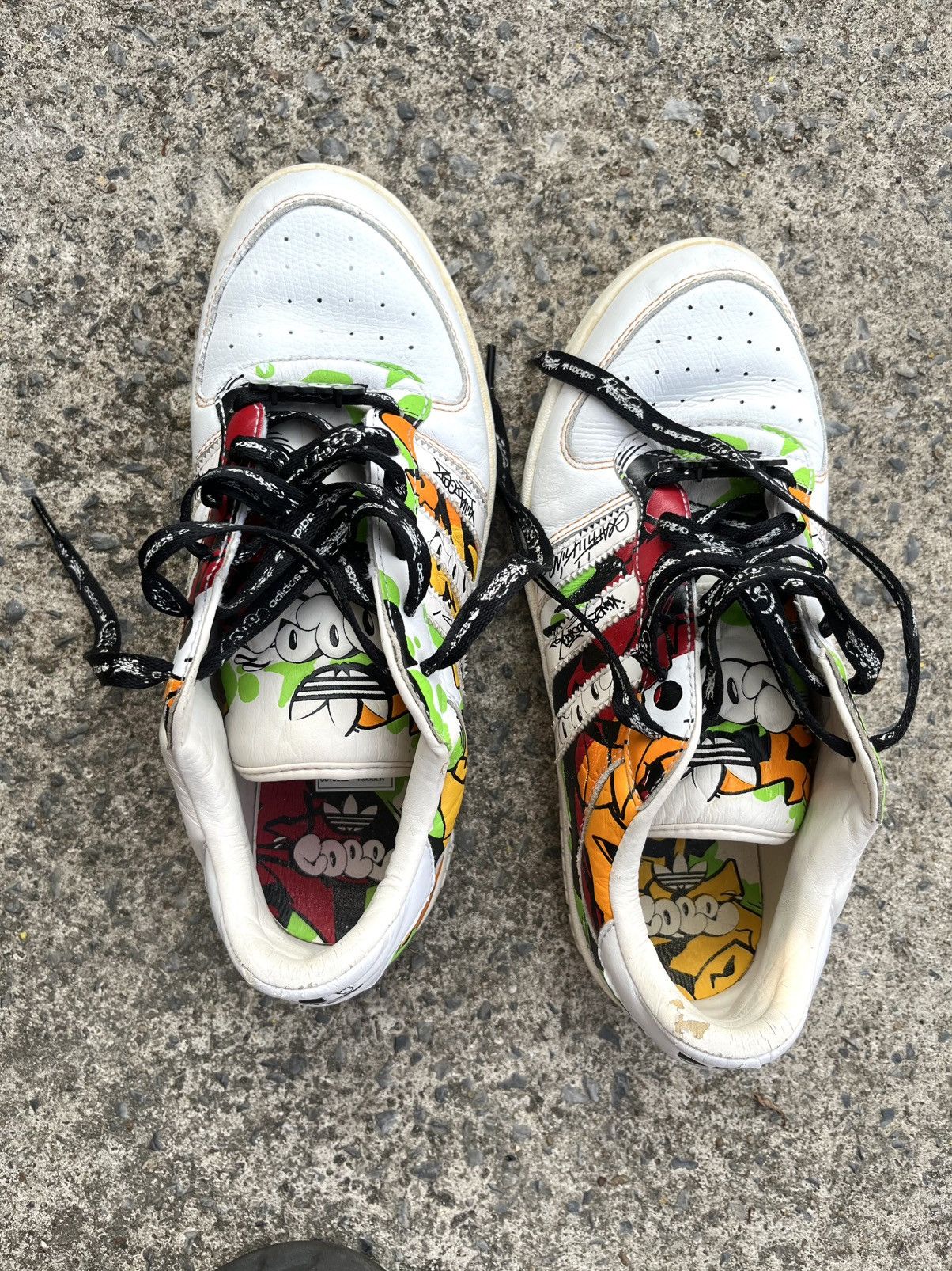 Adidas Rare!!! 2008 ADIDAS x COPE2 x FOOTLOCKER Size US 9 / EU 42 - 6 Thumbnail