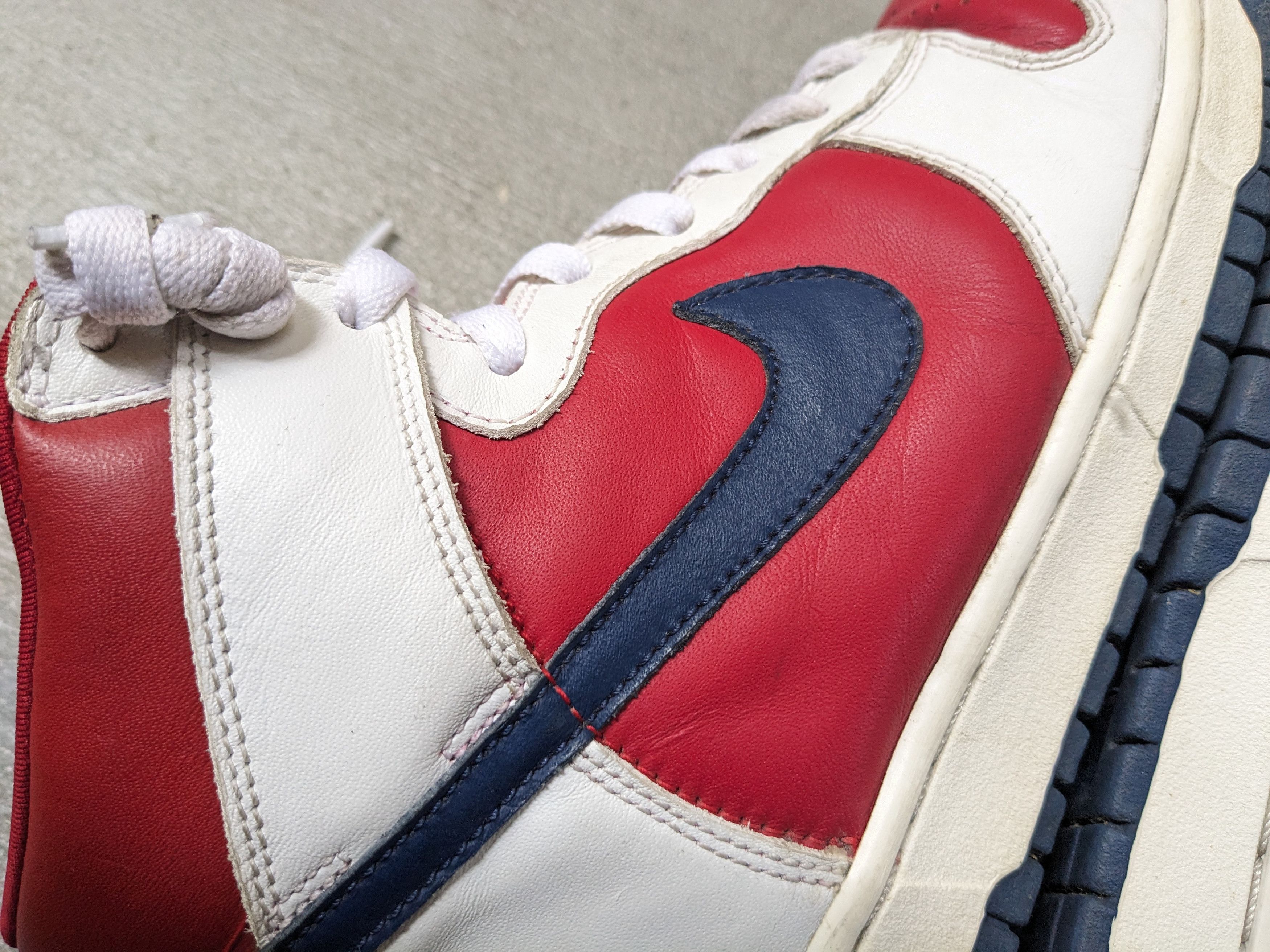 Nike Nike Dunk High Clippers 9.5 Red Blue White 305287-141 Size US 9.5 / EU 42-43 - 11 Thumbnail