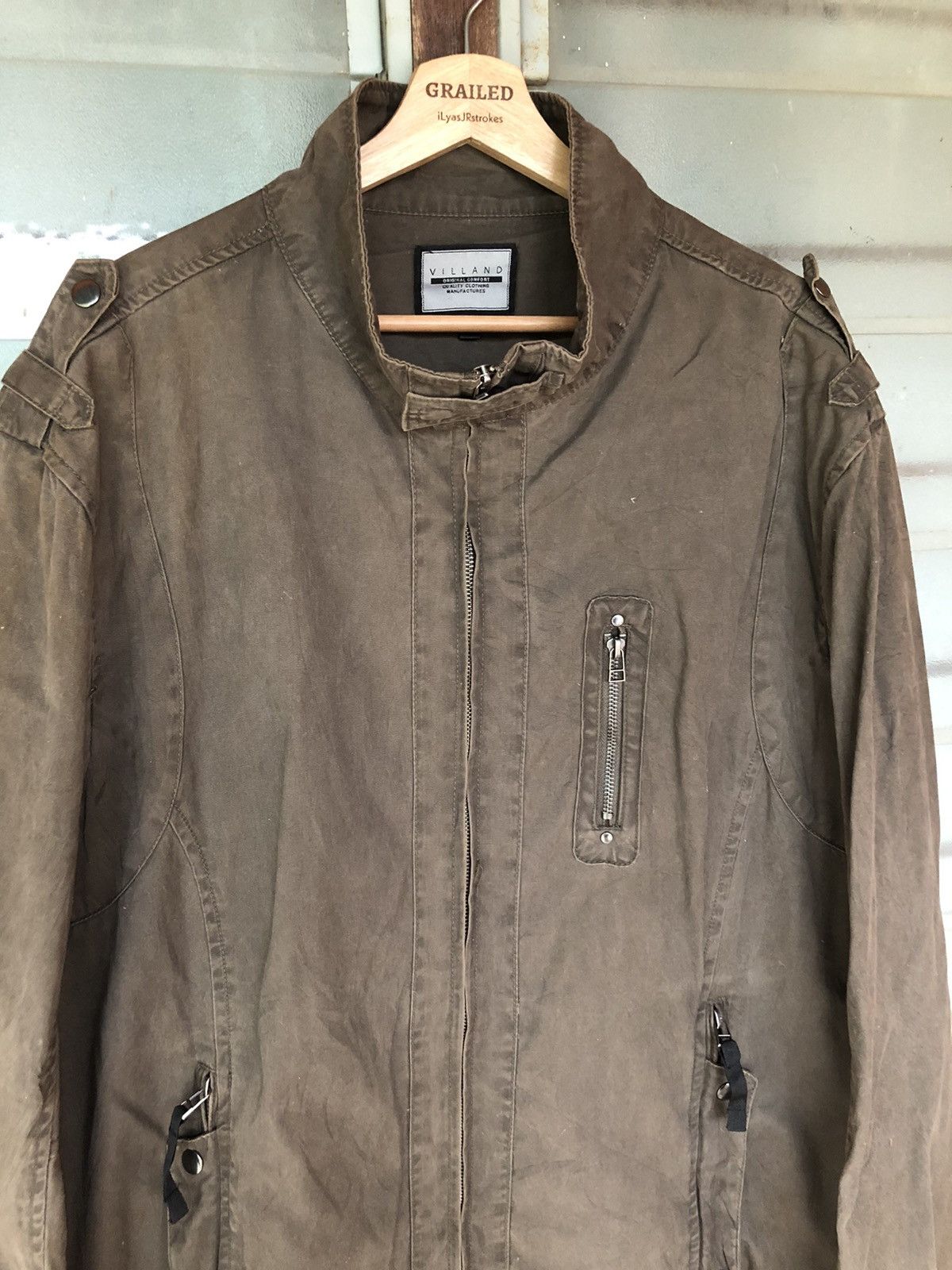 If Six Was Nine × Japanese Brand × Le Grande Bleu (L.G.B.) Vintage Villand Japanese Punk Jacket Size US L / EU 52-54 / 3 - 3 Thumbnail