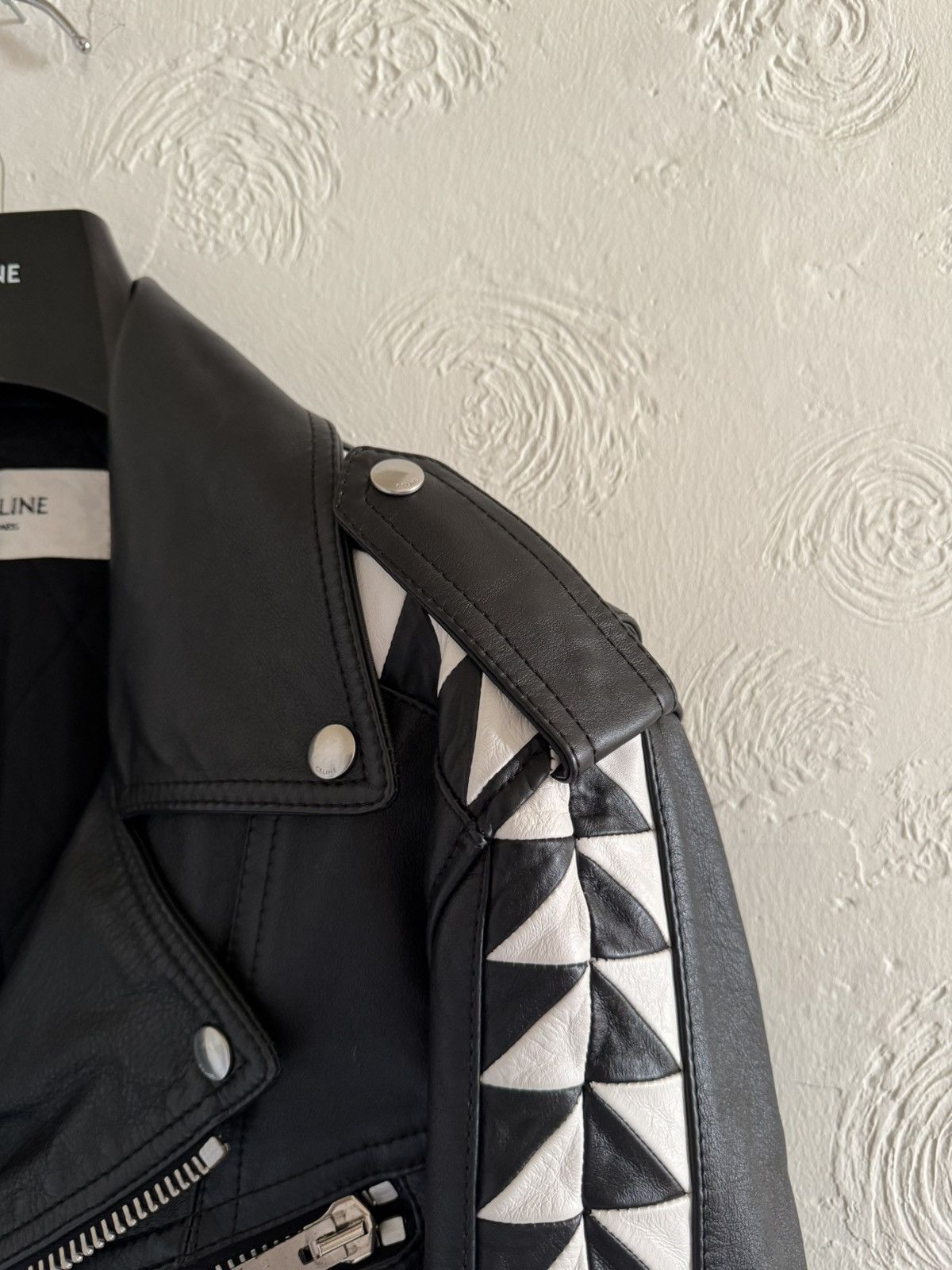 Celine × Hedi Slimane Celine SS22 Triangle Jacket D Ring Size US S / EU 44-46 / 1 - 10 Thumbnail