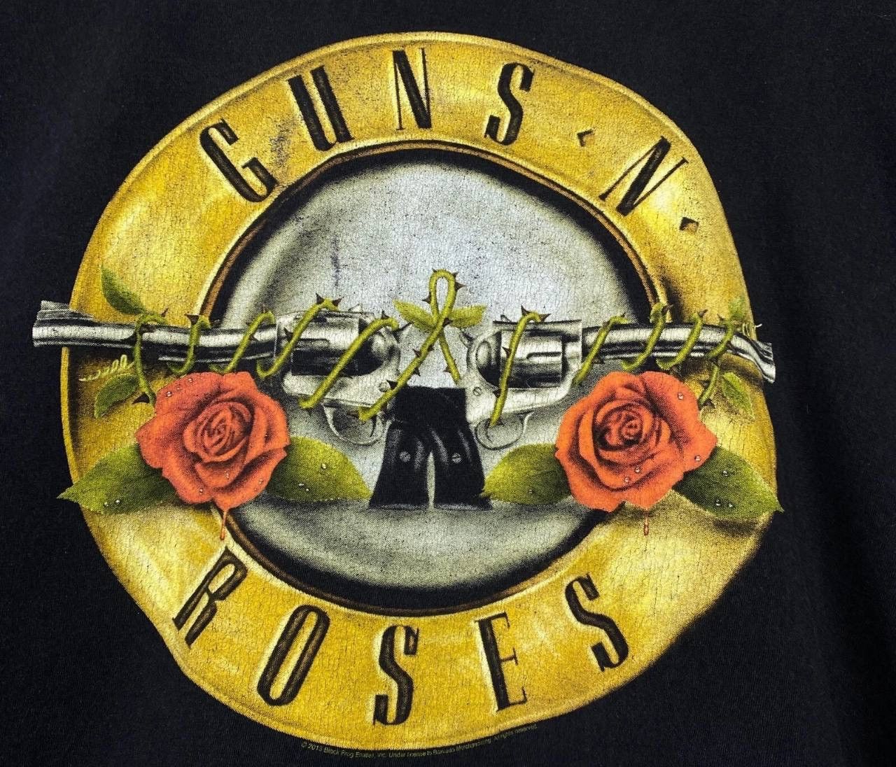 Band Tees × Guns N' Roses × Vintage Guns N Roses Tee Men's Size 3XL Black Short Sleeve Size US XXL / EU 58 / 5 - 4 Thumbnail