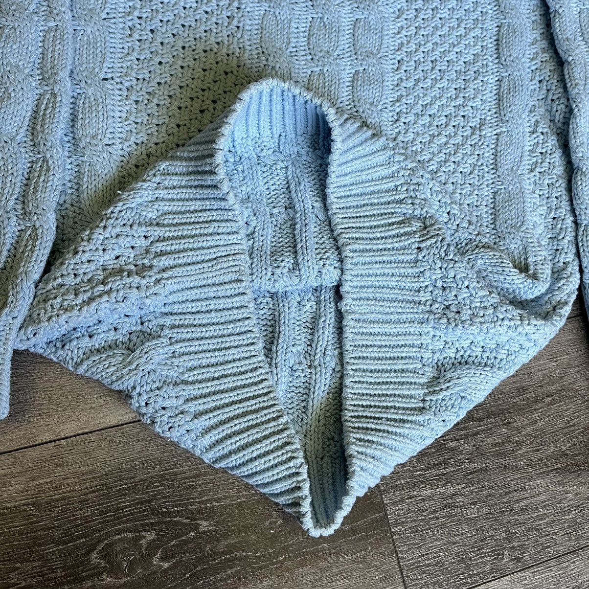 Vintage Vintage 1990s Greek Knitwear Cable Knit Fisherman Sweater Size US M / EU 48-50 / 2 - 5 Thumbnail