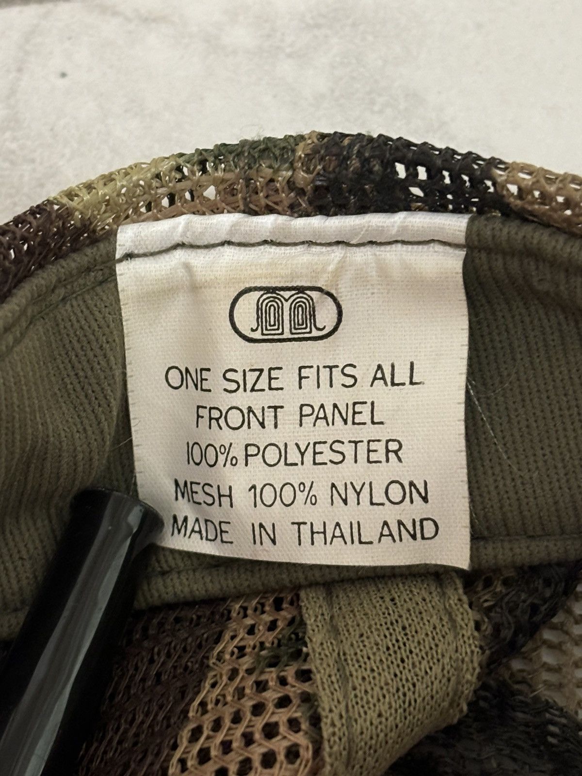 Vintage Rare Vintage 80s Full Metal Jacket Stanley Kubrick Movie Hat Size ONE SIZE - 7 Thumbnail