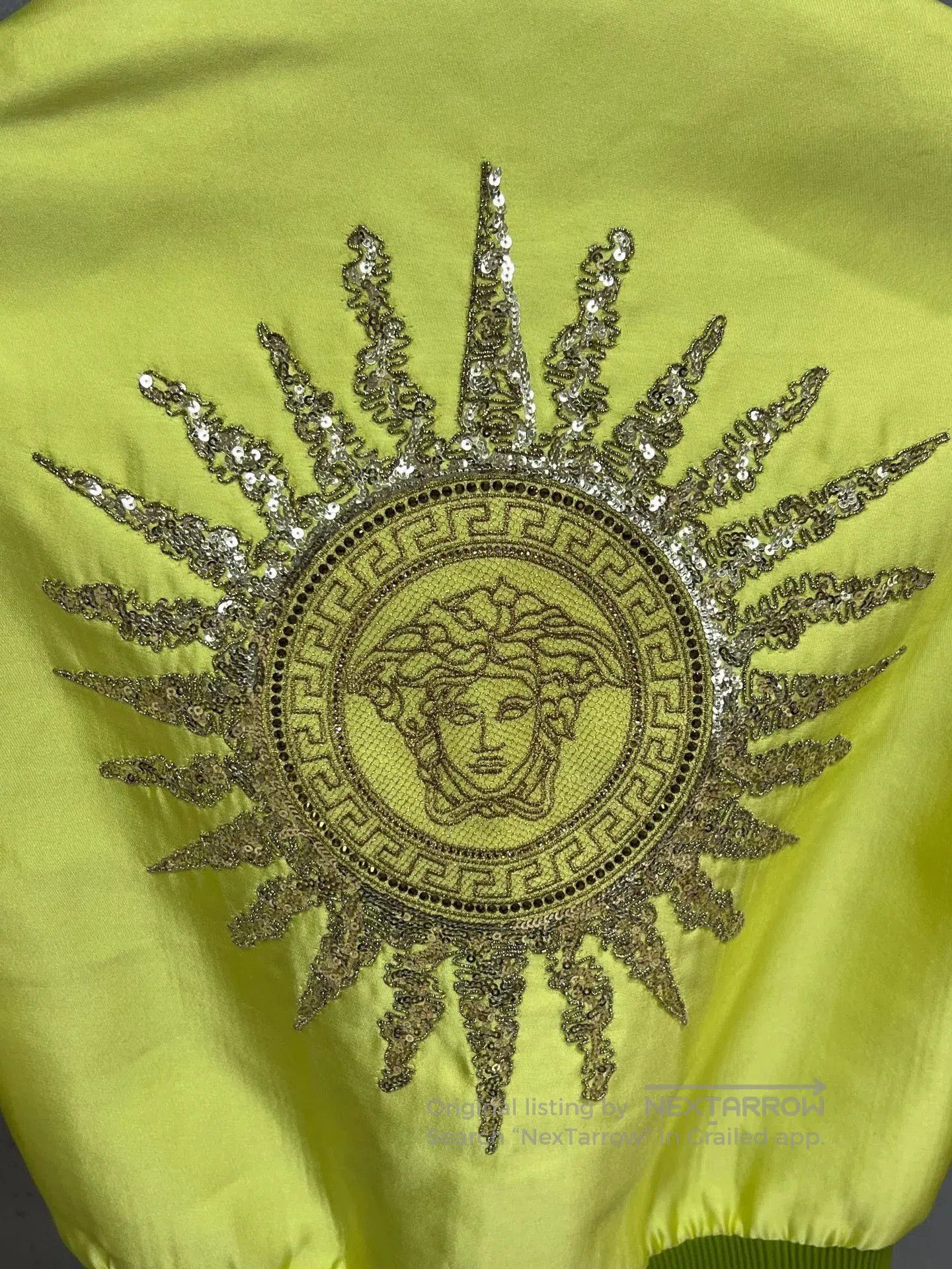 Versace Versace Embroidered Scales Baseball Jacket. Size S / US 4 / IT 40 - 4 Thumbnail
