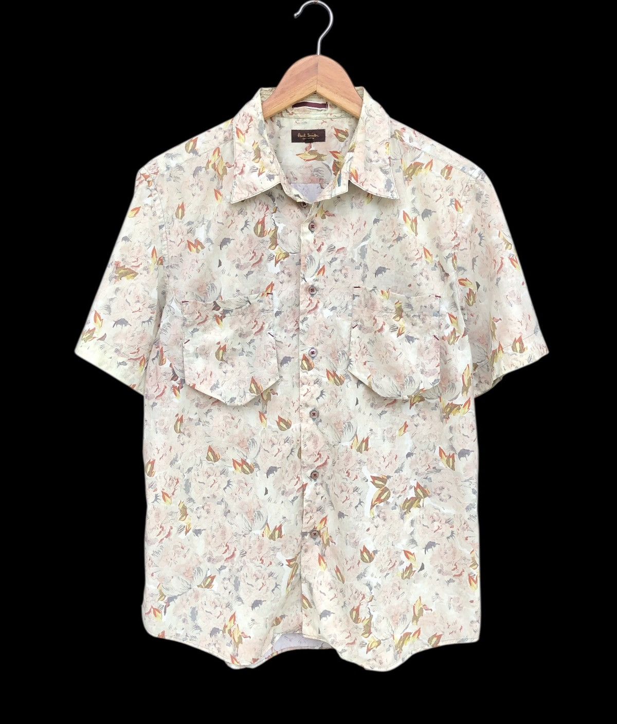 Paul Smith Paul Smith Collection Floral Printed Short Sleeve Size US L / EU 52-54 / 3 - 3 Thumbnail
