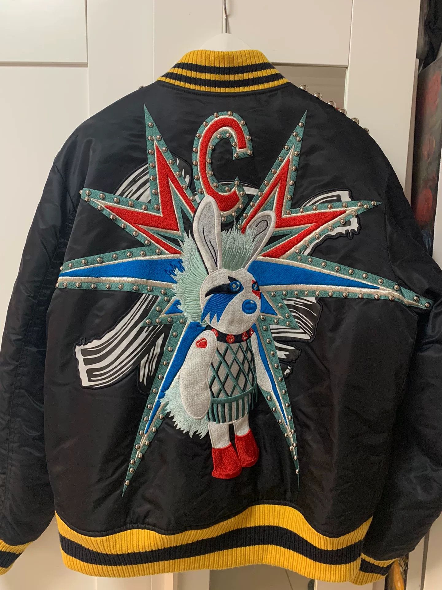 MCM MCM Embroidered Rabbit Punk Jacket Size US M / EU 48-50 / 2 - 1 Thumbnail