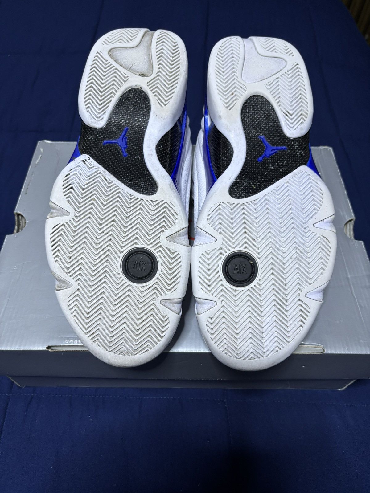 Jordan Brand Jordan 14 Retro Hyper Royal 2020 Size 13 Size US 13 / EU 46 - 5 Thumbnail