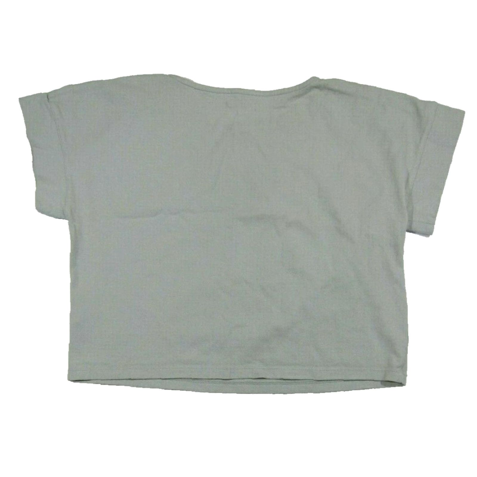 Madewell Madewell 100% Cotton Mint Green Basic Crop Shirt Blouse Top Women Size Medium Size M / US 6-8 / IT 42-44 - 2 Thumbnail