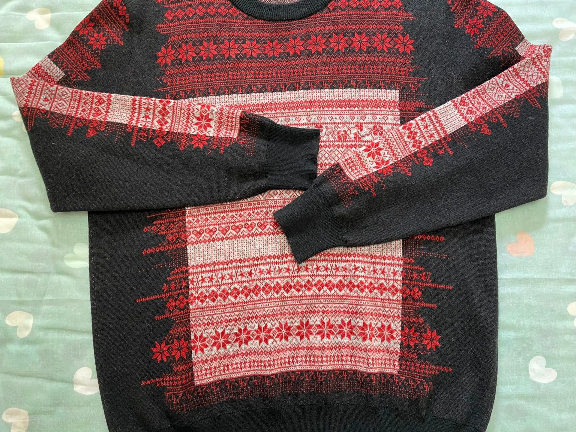Dior Dior Homme Wool-Cashmere Sweater Red Black XL Size US XL / EU 56 / 4 - 3 Thumbnail