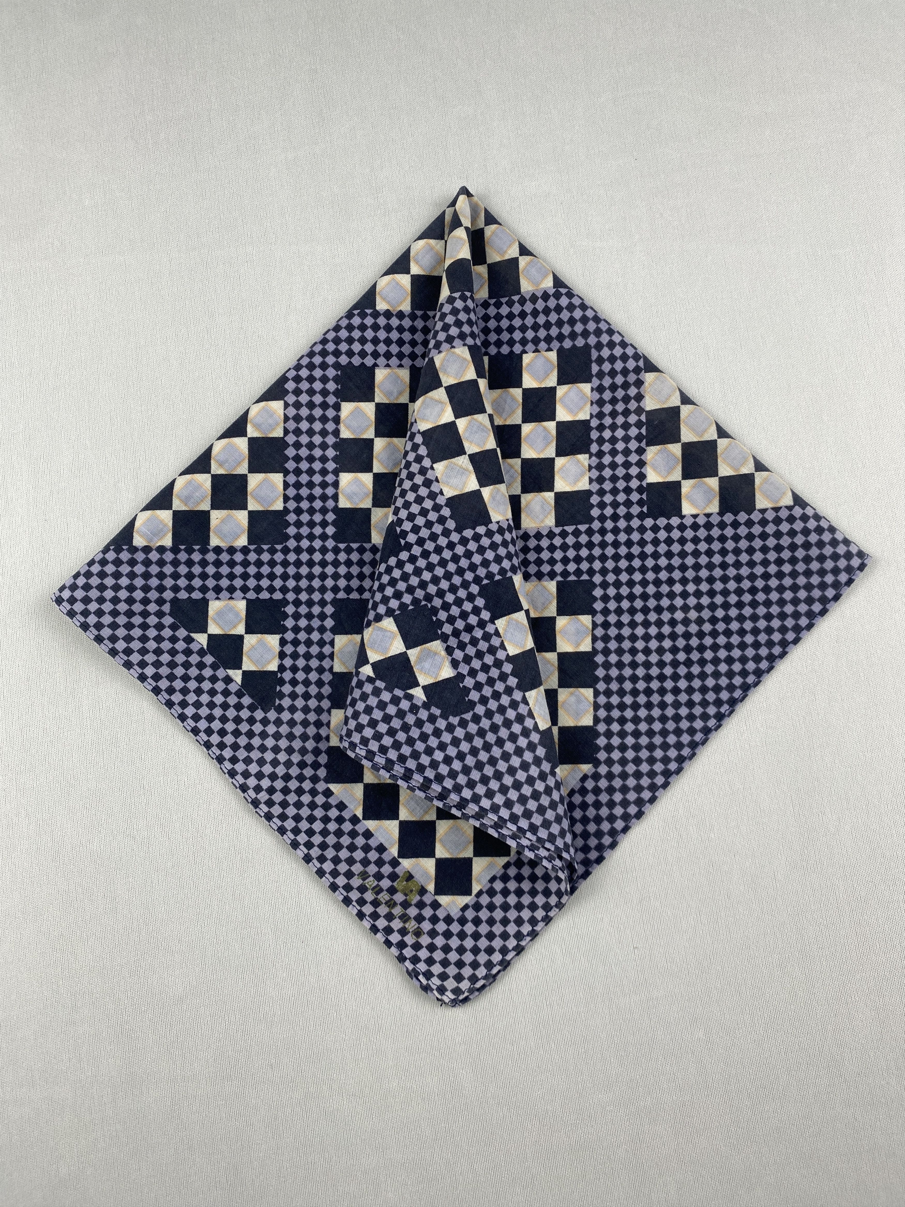 Valentino Vintage Valentino Handkerchief Pocket Square Bandana HM0033 Size ONE SIZE - 2 Thumbnail