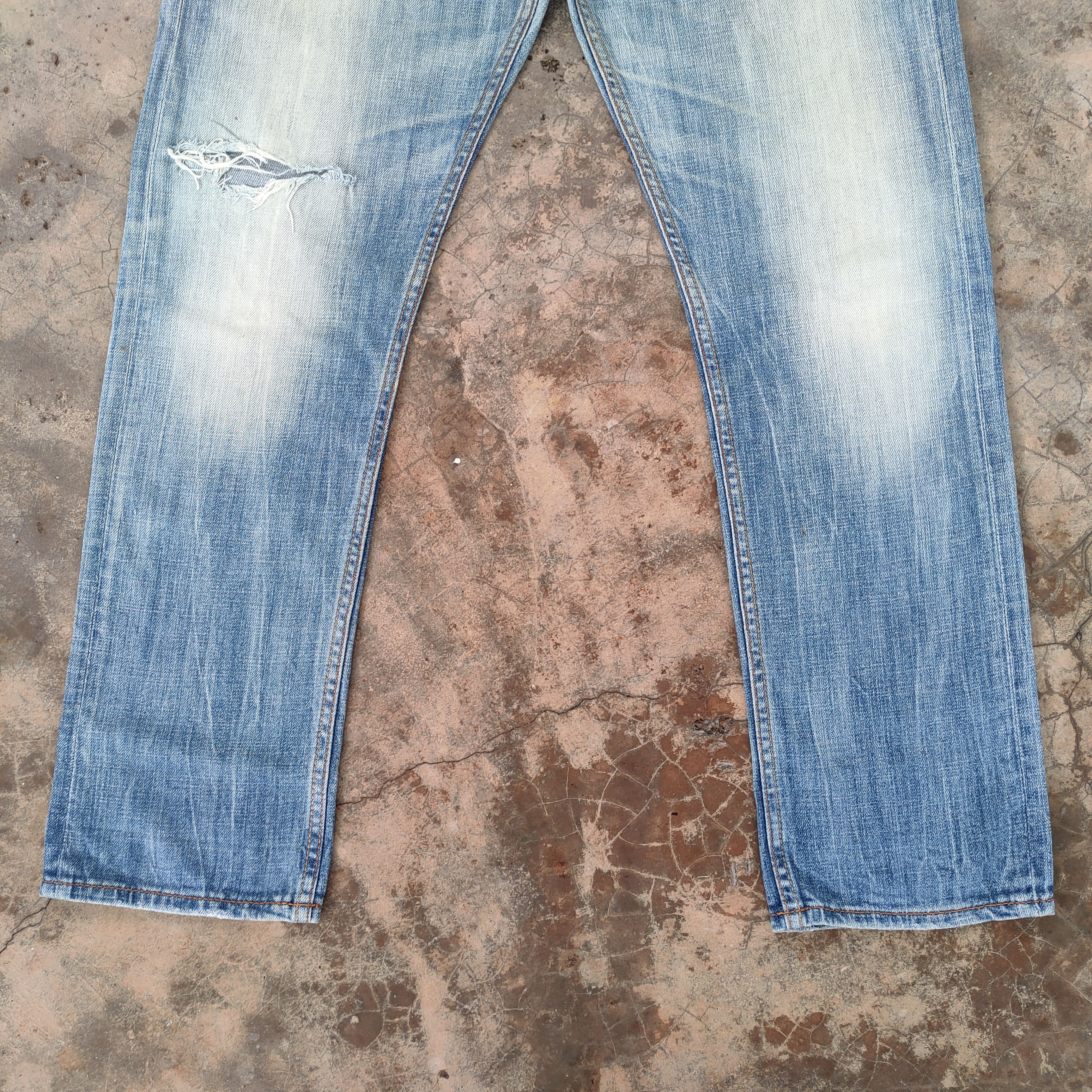 Japanese Brand × Vintage VINTAGE JAPANESE FADED DISTRESSED JEANS DENIM PANTS Size US 31 - 4 Thumbnail