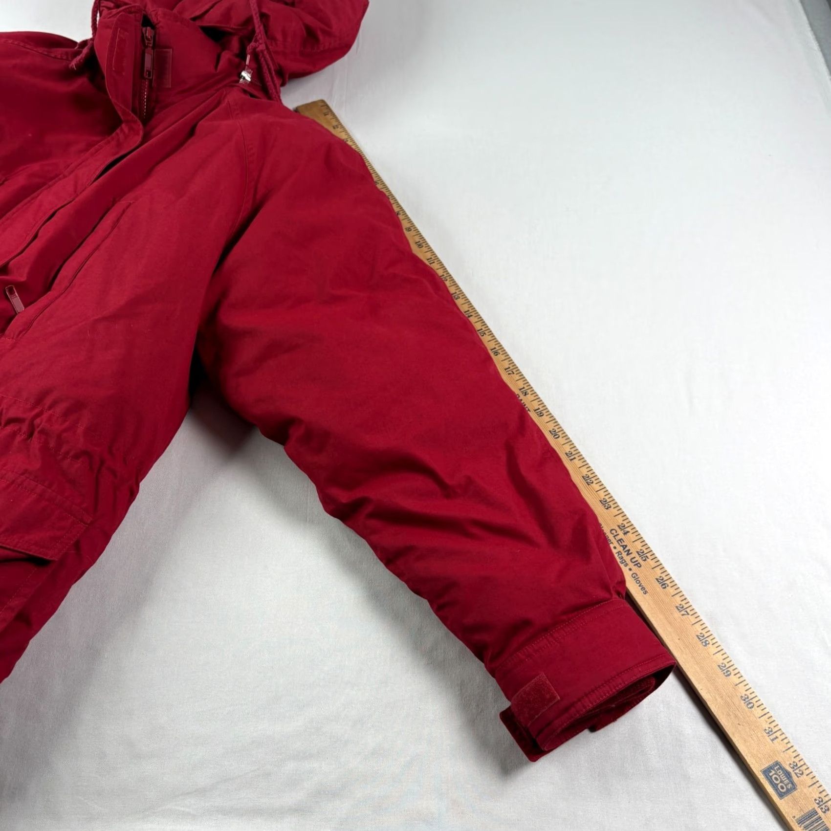 Eddie Bauer VINTAGE Eddie Bauer Parka Jacket Womens M Red Down Filled Outdoor Coat Size M / US 6-8 / IT 42-44 - 7 Thumbnail