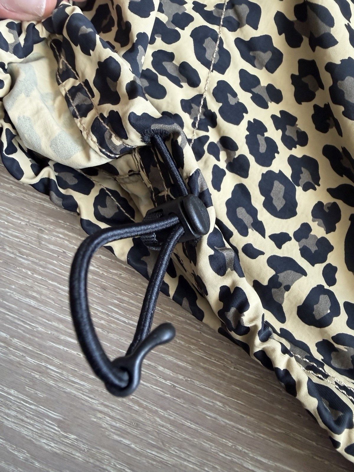 Stussy XL STUSSY Lightweight Hooded Jacket Cheetah Nylon Zip Up Size US XL / EU 56 / 4 - 9 Thumbnail