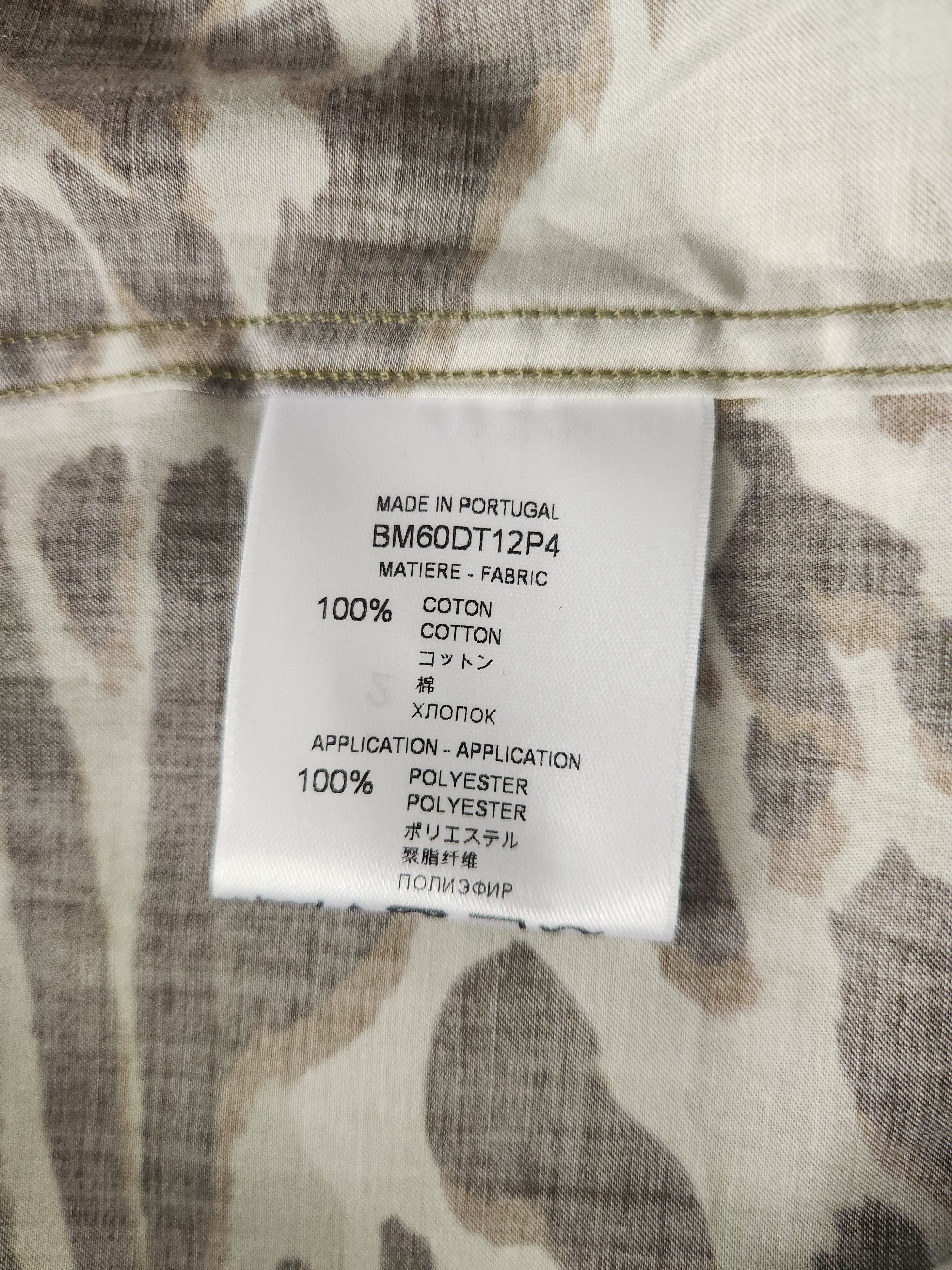 Givenchy Givenchy Camouflage Camp Shirt Size US XL / EU 56 / 4 - 9 Thumbnail