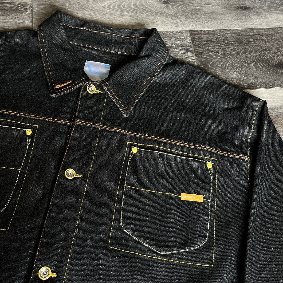 Fubu Vintage 90s Platinum Fubu Muhammad Ali Denim Trucker Jacket Size US XXL / EU 58 / 5 - 5 Thumbnail