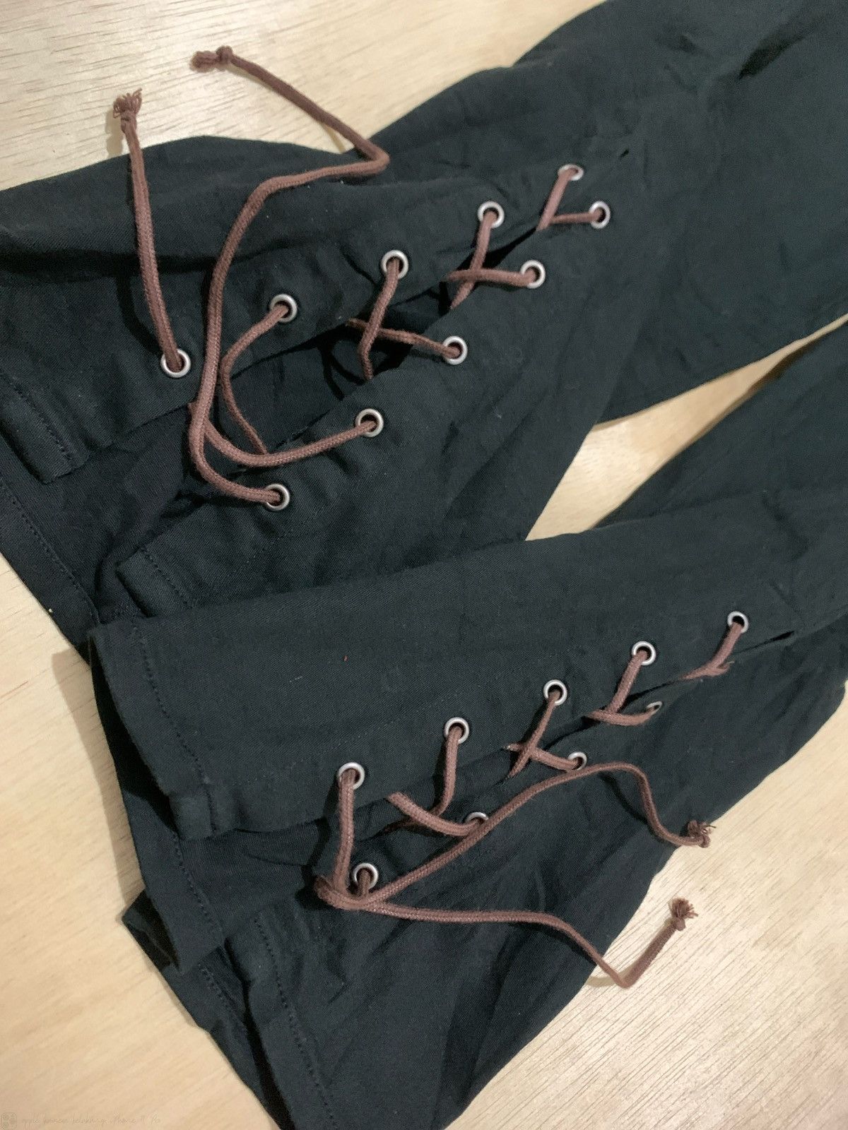 20471120 × Japanese Brand × Le Grande Bleu (L.G.B.) Laced John Jello Just Now Pants Ifsixwasnine Size US 29 - 7 Thumbnail