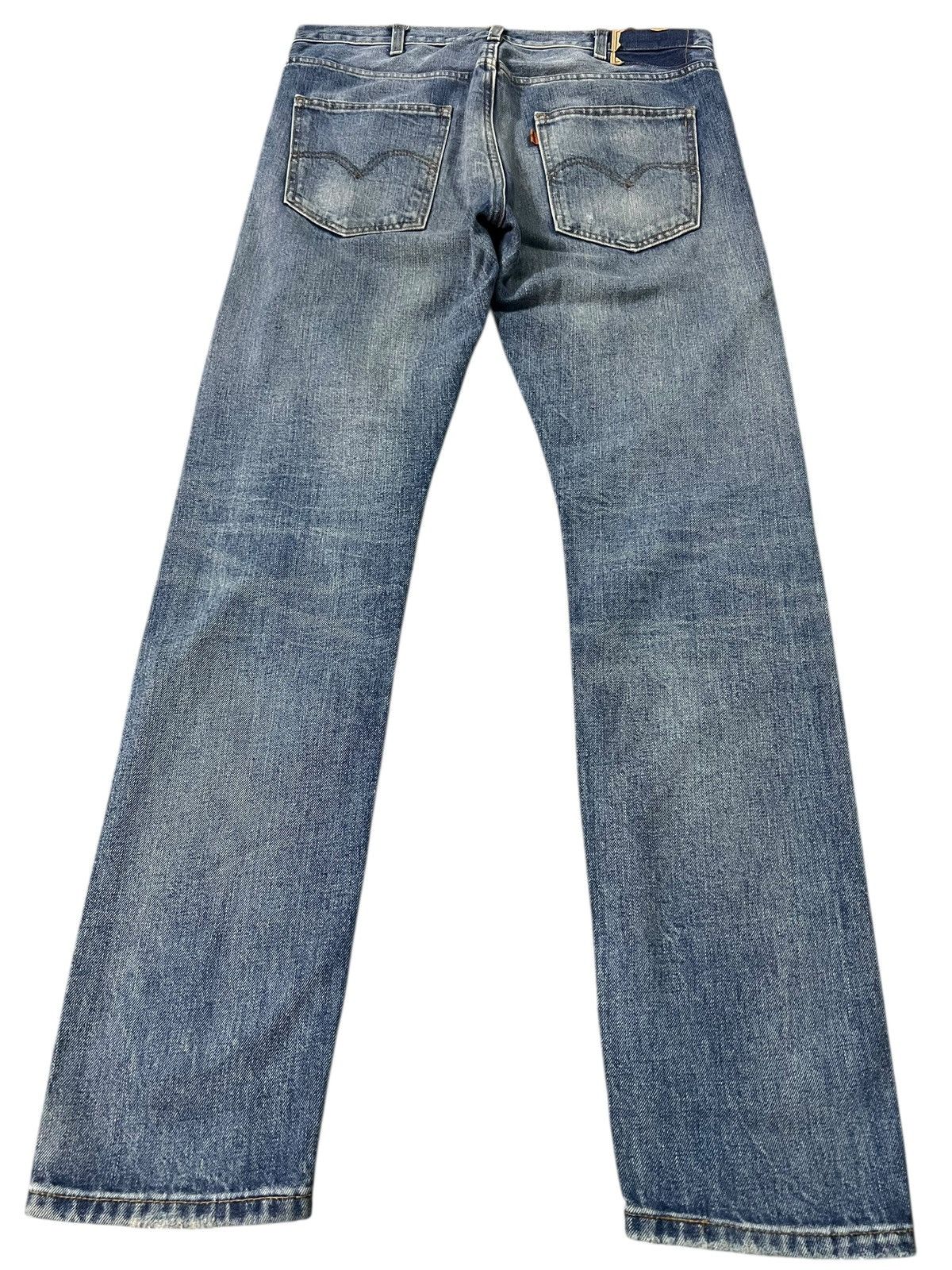 Levi's Vintage Levi’s 606 Big E Orange Tab Distress Jean Talon# Size US 34 / EU 50 - 2 Thumbnail