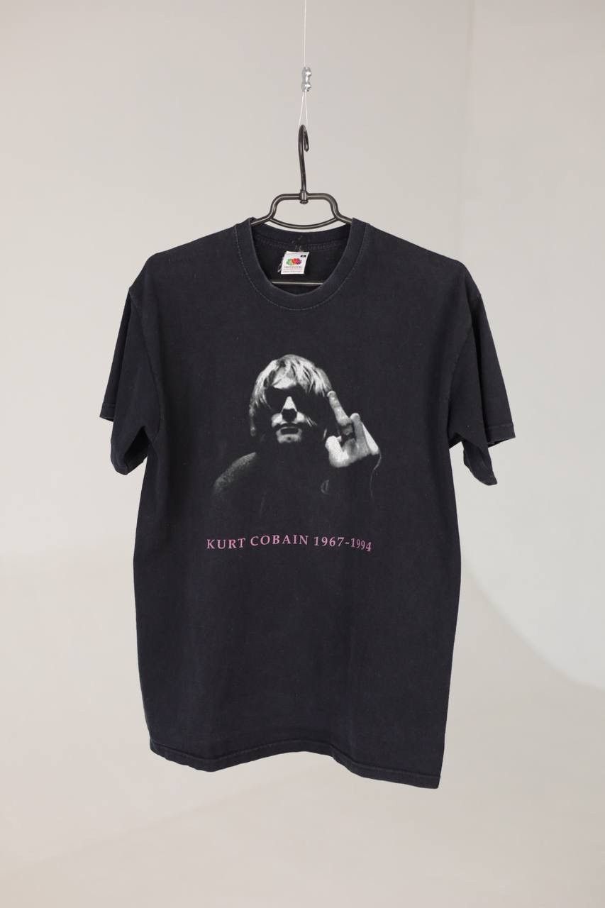Band Tees × Vintage Vintage Kurt Cobain T-shirt Size US M / EU 48-50 / 2 - 1 Thumbnail