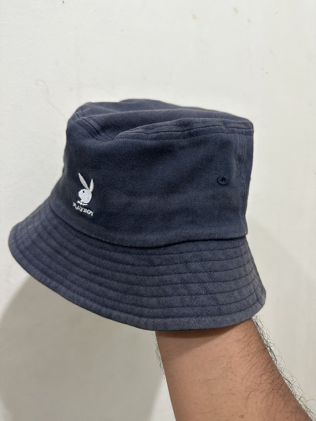 Playboy × Vintage VTG Sun Faded Playboy Bucket Hat Size ONE SIZE - 2 Thumbnail