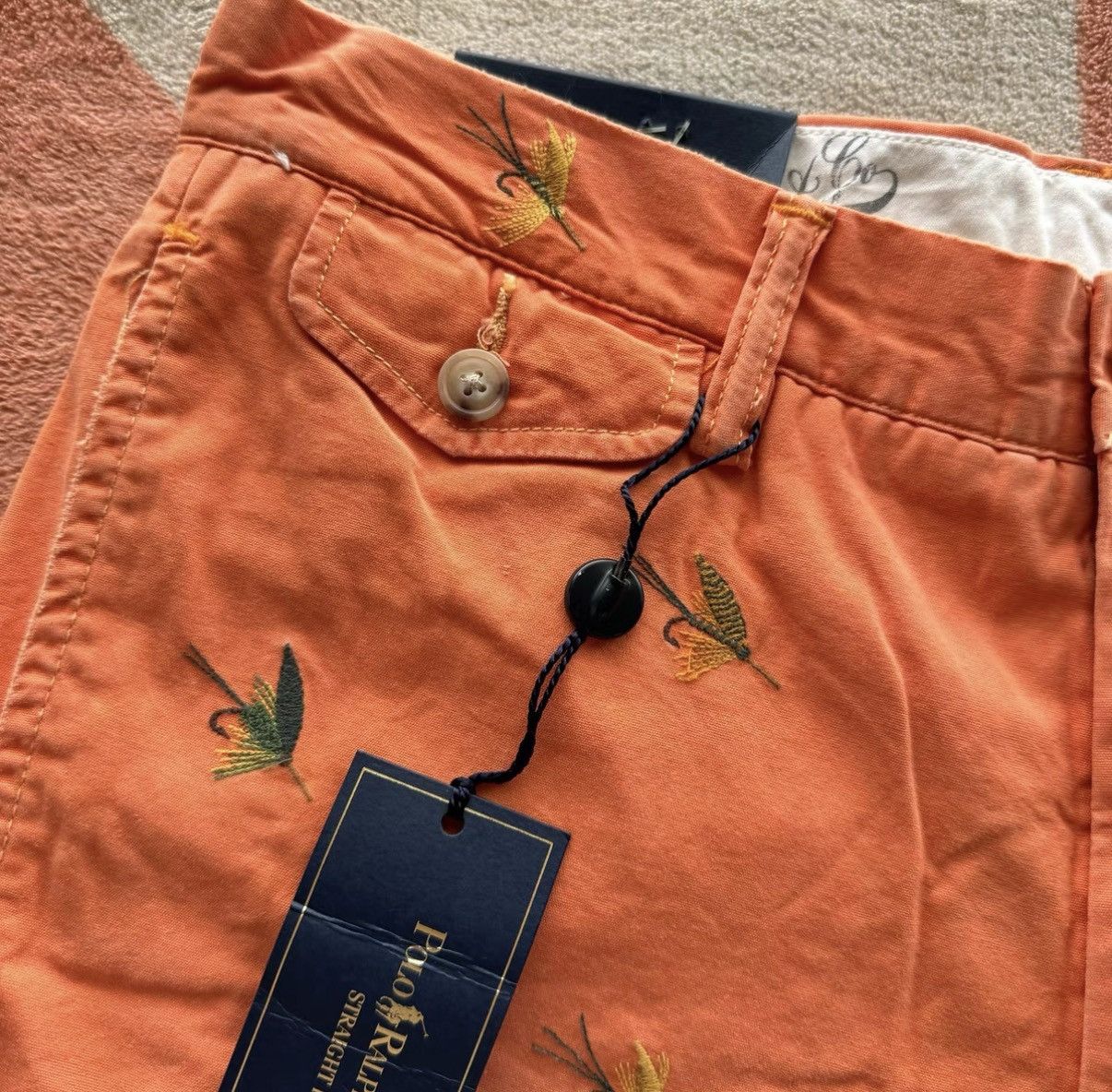 Polo Ralph Lauren RL Ralph Lauren Polo Fish Hook Embroidered Shorts K22 Size US 30 / EU 46 - 2 Thumbnail