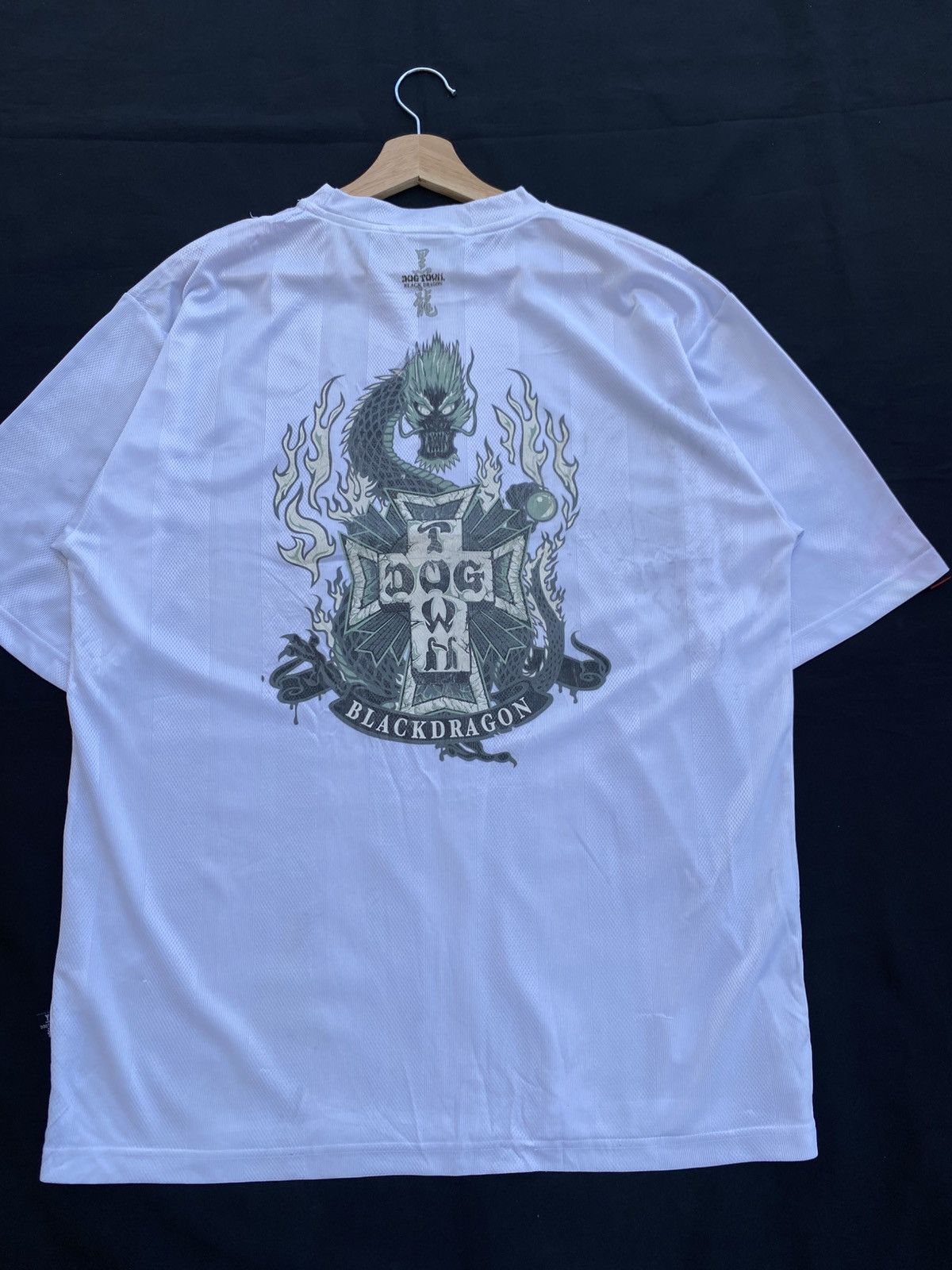 Dogtown Rare Vintage 90s Dog Town Black Dragon Jersey Size US L / EU 52-54 / 3 - 5 Thumbnail
