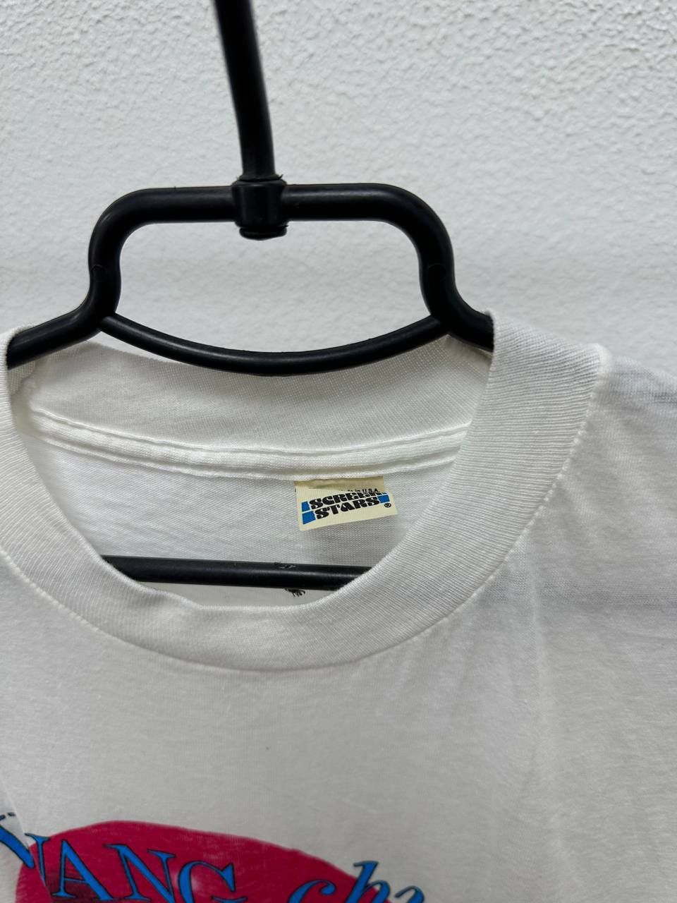 Band Tees × Vintage Wang Chung 1984 Rare Points on the Curve T-Shirt Size US S / EU 44-46 / 1 - 6 Thumbnail