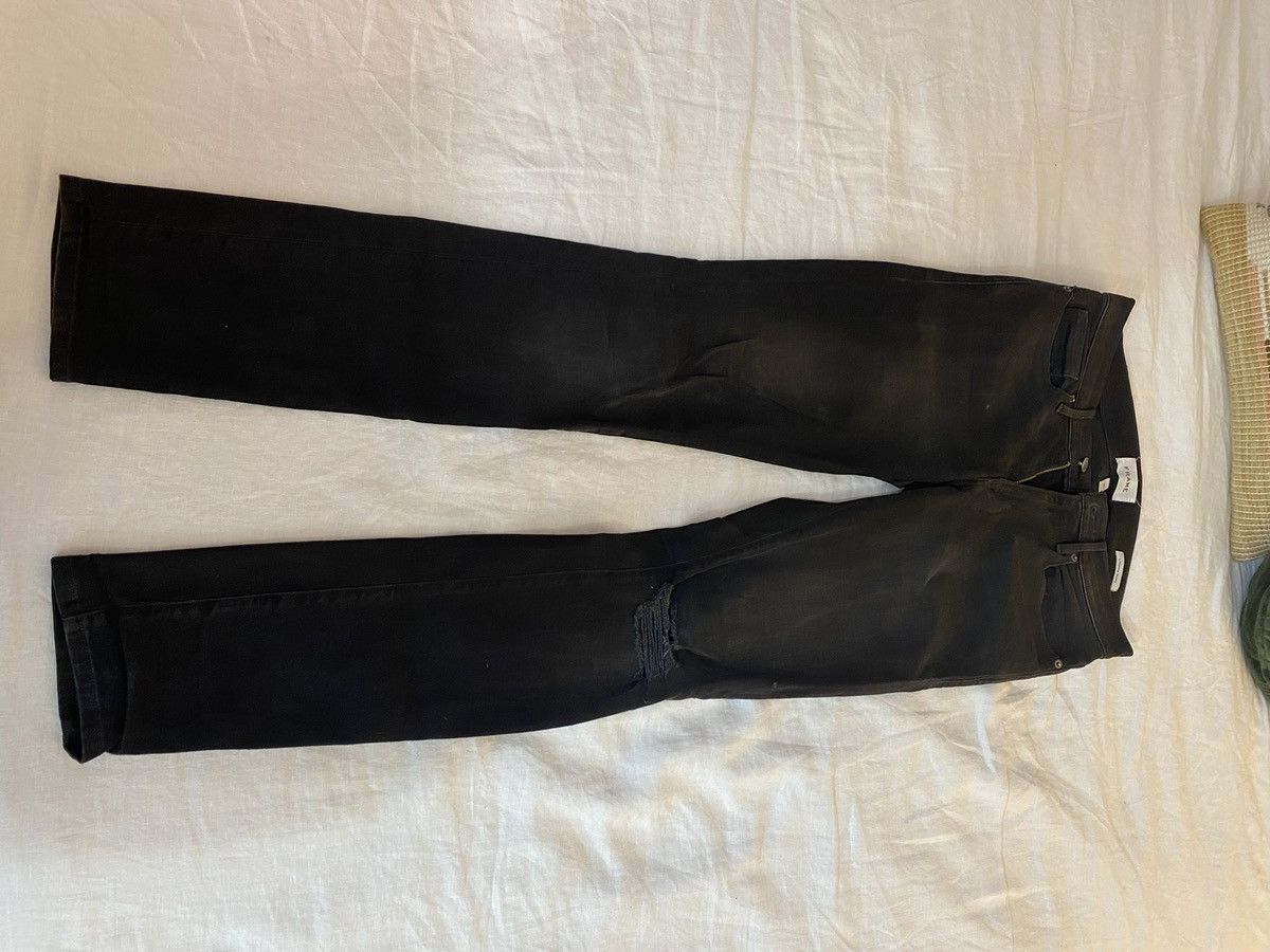 Frame Distressed Knee Skinny Jeans Size US 31 - 1 Thumbnail
