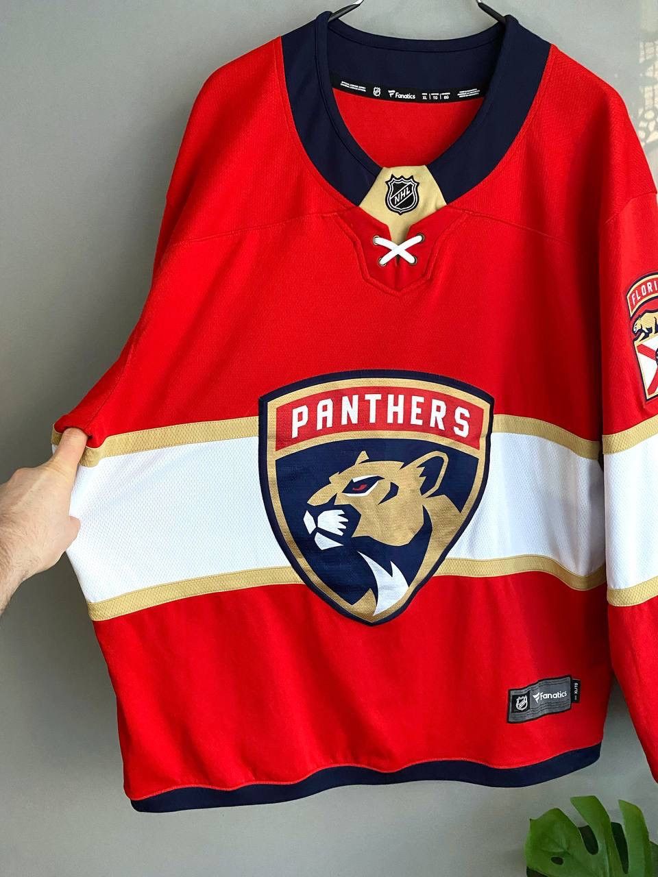 Other Fanatics NHL Florida Panters Home Red Hockey Jersey, Size XL Size US XL / EU 56 / 4 - 7 Thumbnail